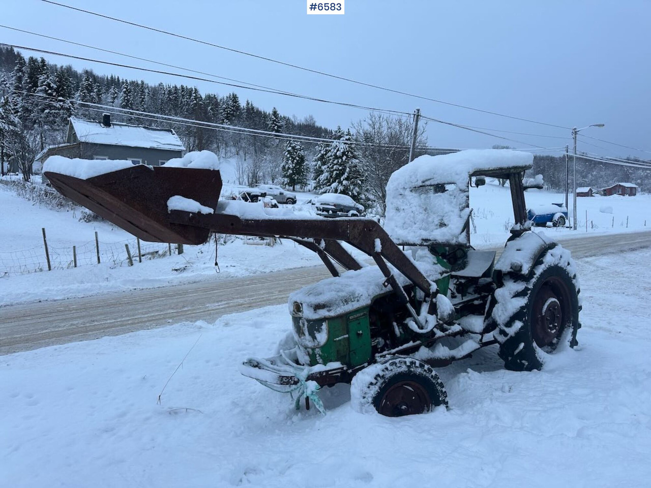 1969 Deutz D5005 tractor w/ front loader. Rep. object. - Трактор: слика 3 1969 Deutz D5005 tractor w/ front loader. Rep. object. - Трактор: слика 3