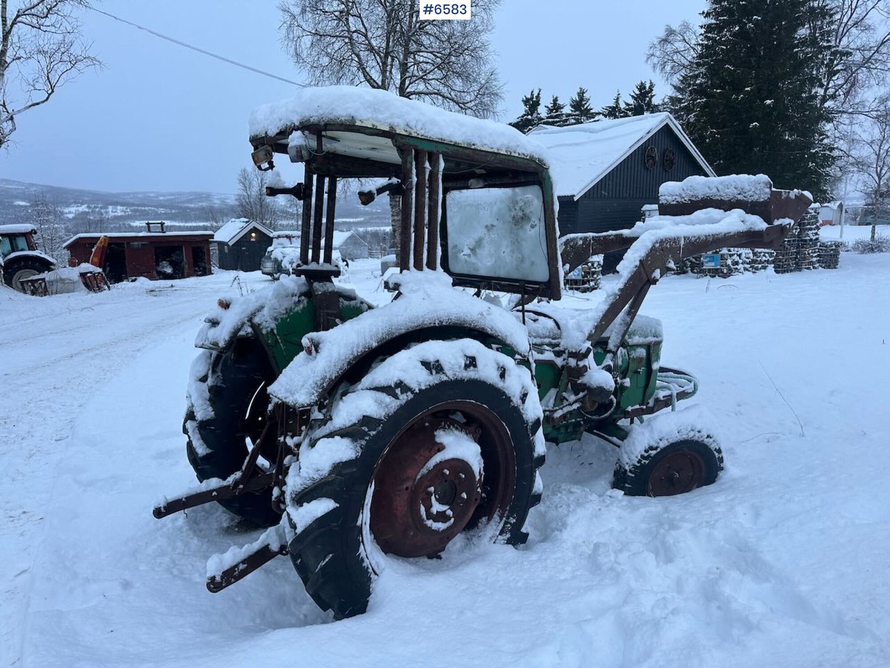 1969 Deutz D5005 tractor w/ front loader. Rep. object. - Трактор: слика 5 1969 Deutz D5005 tractor w/ front loader. Rep. object. - Трактор: слика 5