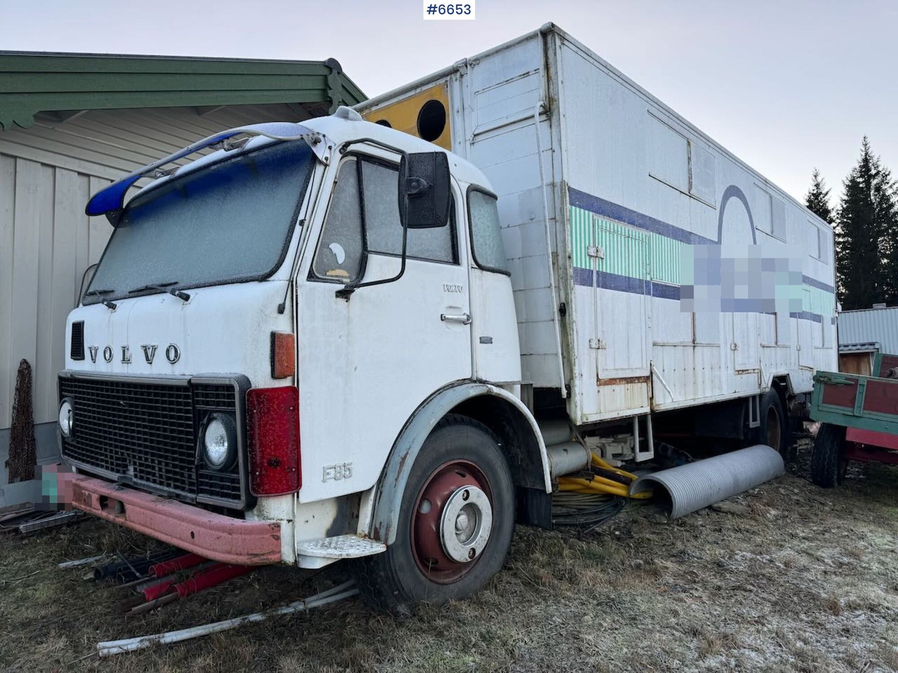 1971 Volvo F85 Livestock Transporter - Камион за добиток: слика 1 1971 Volvo F85 Livestock Transporter - Камион за добиток: слика 1