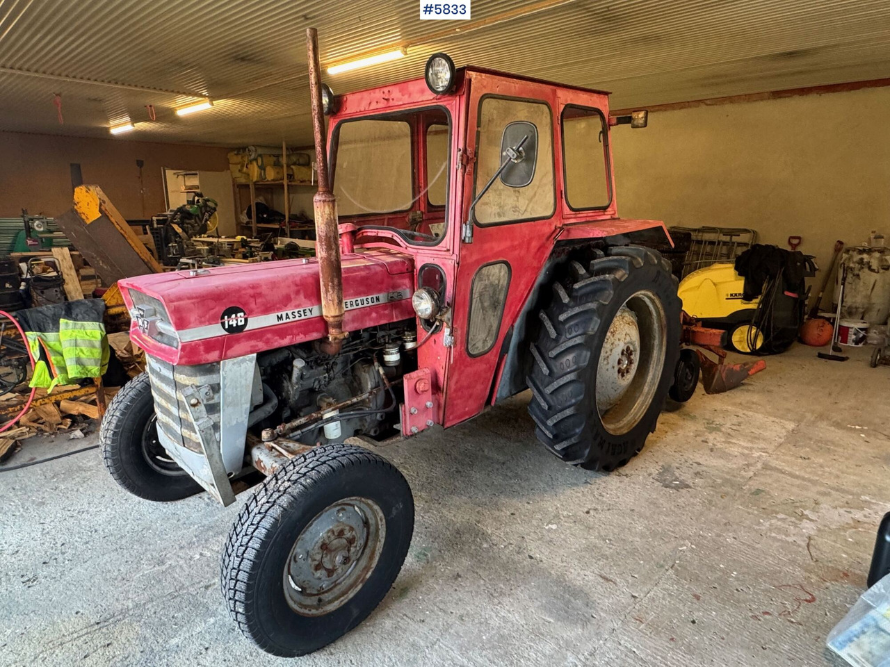 1974 Massey ferguson 148. SE VIDEO! - Трактор: слика 1 1974 Massey ferguson 148. SE VIDEO! - Трактор: слика 1