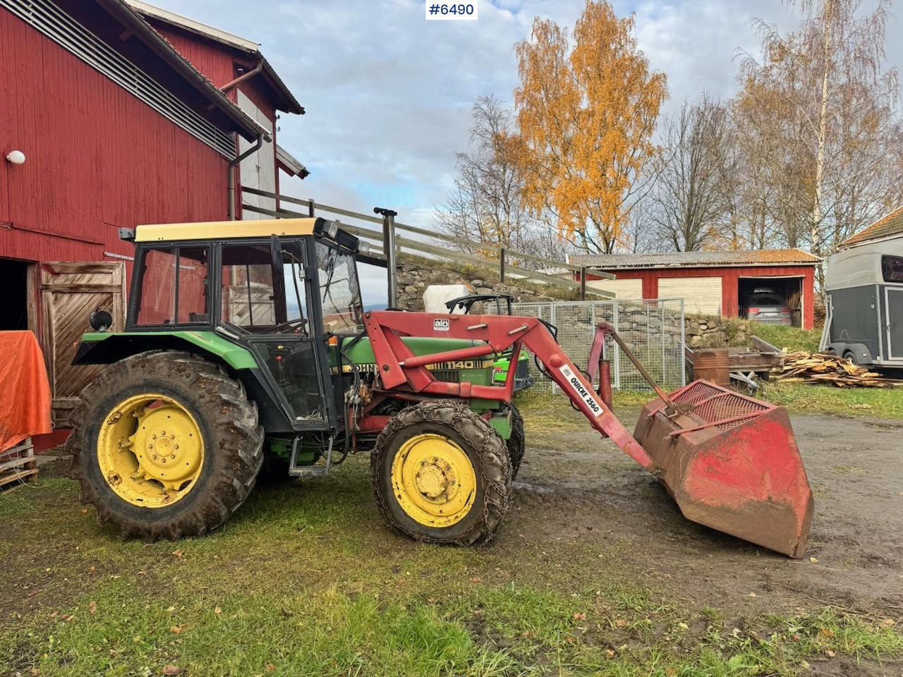 1980 John Deere 1140 w/ Front loader and bucket. - Трактор: слика 3 1980 John Deere 1140 w/ Front loader and bucket. - Трактор: слика 3