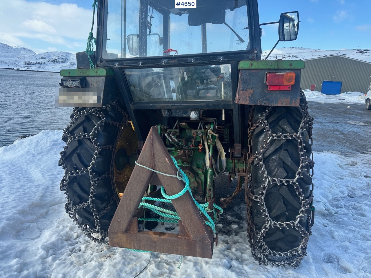 1981 John Deere 2040 w/ loader, triangle, snow blower, pallet forks and hydraulic unit. WATCH VIDEO. - Трактор: слика 5 1981 John Deere 2040 w/ loader, triangle, snow blower, pallet forks and hydraulic unit. WATCH VIDEO. - Трактор: слика 5