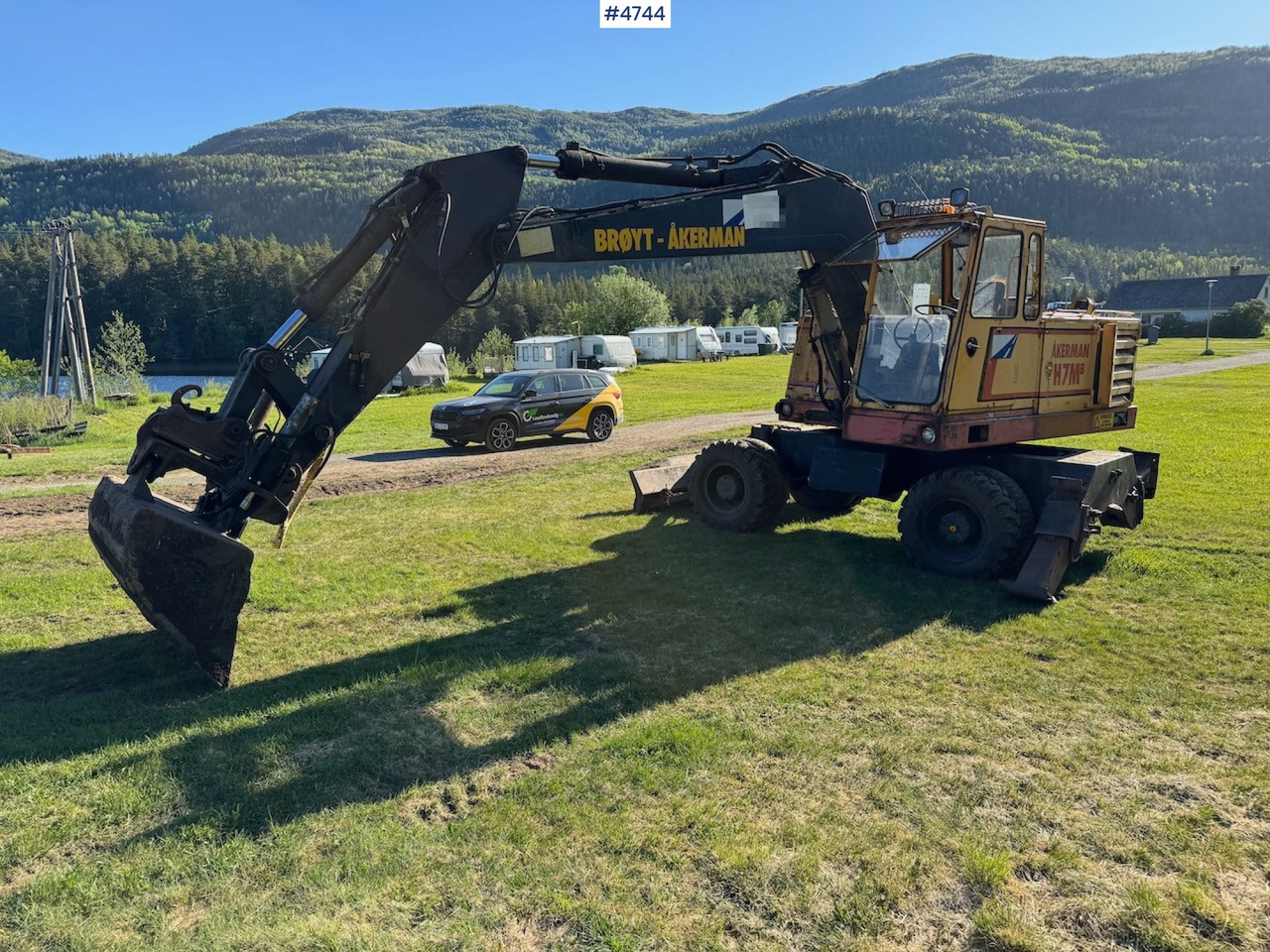 1985 Åkerman H7M B Wheel machine - Багер: слика 4 1985 Åkerman H7M B Wheel machine - Багер: слика 4