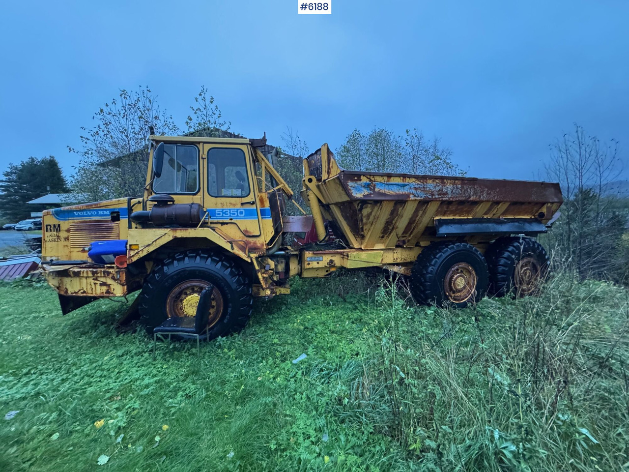 1985 Volvo BM 5350B 6x6 dumper - Зглобен истоварувач: слика 3 1985 Volvo BM 5350B 6x6 dumper - Зглобен истоварувач: слика 3