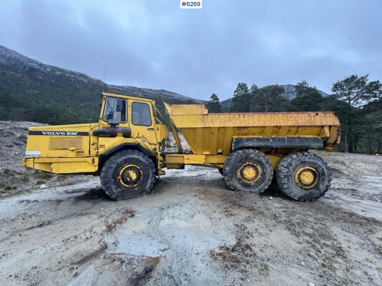1986 Volvo BM 5350B 6x6 with Overhauled Engine – SEE VIDEO! - Зглобен истоварувач: слика 1 1986 Volvo BM 5350B 6x6 with Overhauled Engine – SEE VIDEO! - Зглобен истоварувач: слика 1
