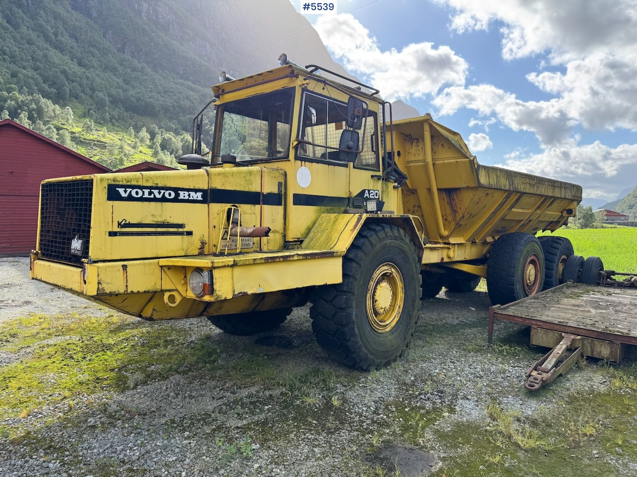 1989 Volvo A 20 6x6. - Зглобен истоварувач: слика 3 1989 Volvo A 20 6x6. - Зглобен истоварувач: слика 3