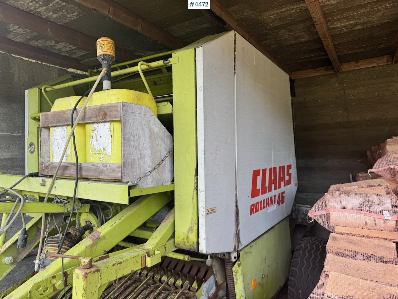 1990 Claas Rollant 46 Round Baler - Превртувачка опрема: слика 2 1990 Claas Rollant 46 Round Baler - Превртувачка опрема: слика 2