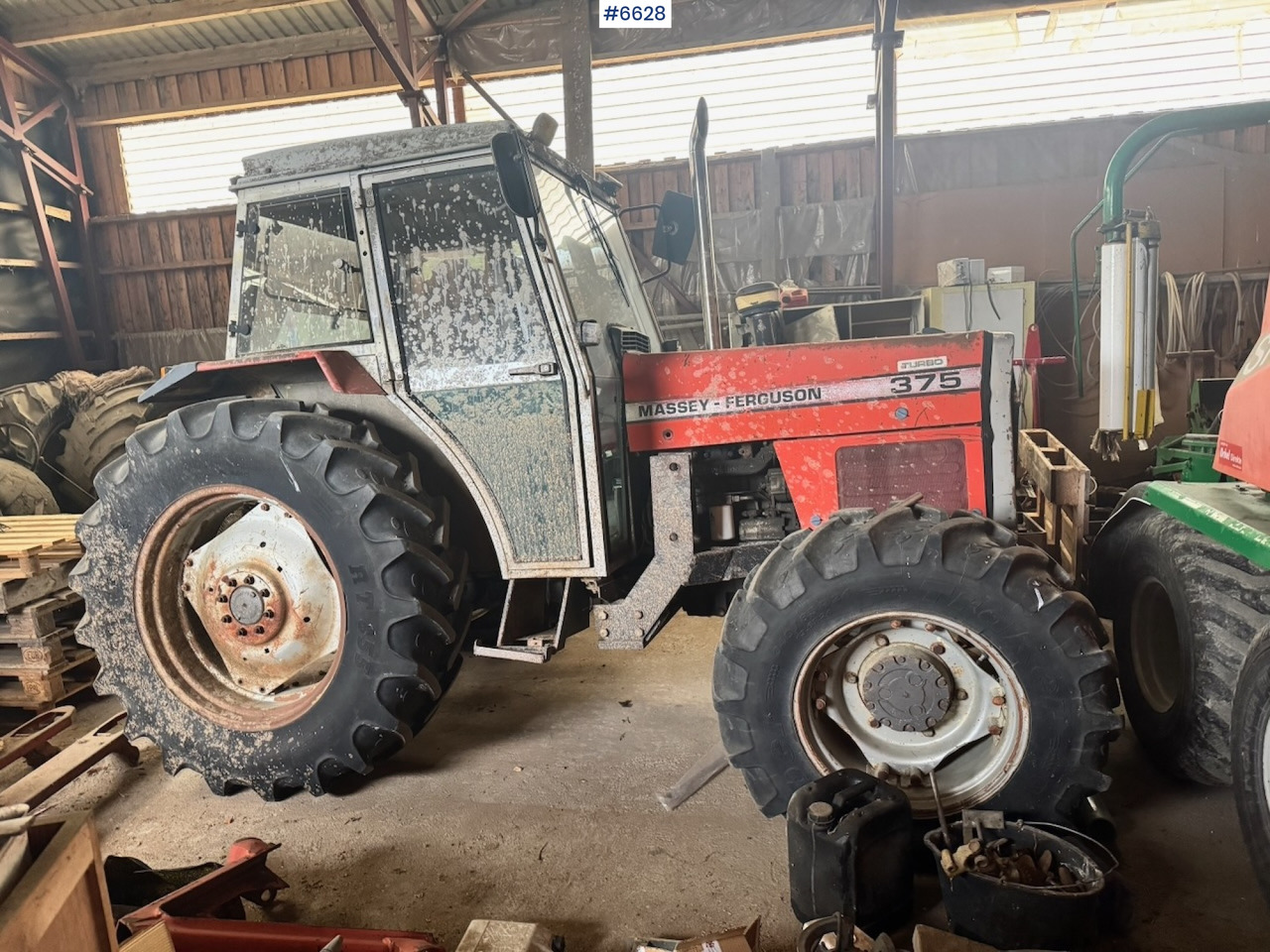 1990 Massey Ferguson 375 4x4 Tractor. - Трактор: слика 2 1990 Massey Ferguson 375 4x4 Tractor. - Трактор: слика 2