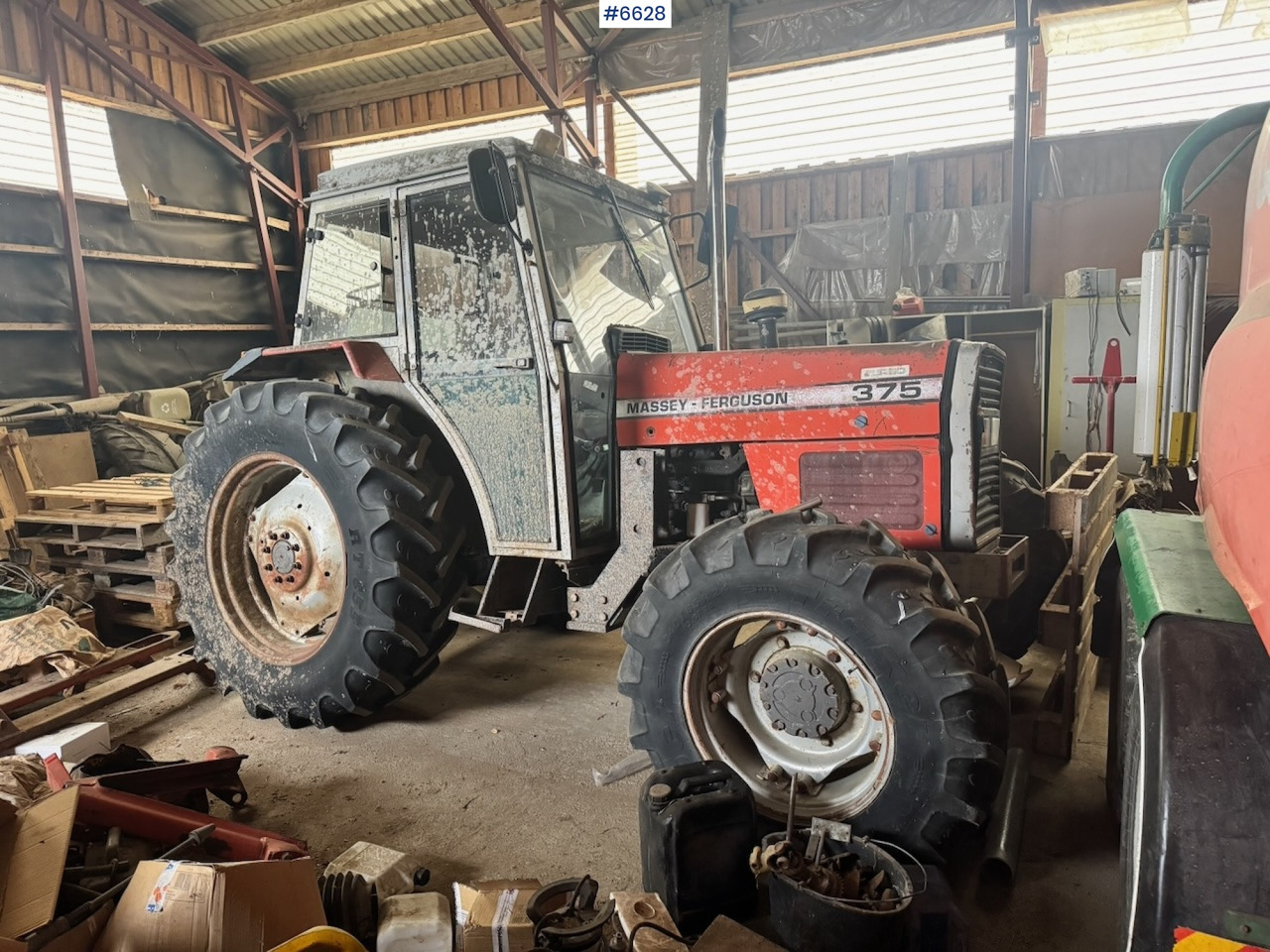 1990 Massey Ferguson 375 4x4 Tractor. - Трактор: слика 1 1990 Massey Ferguson 375 4x4 Tractor. - Трактор: слика 1