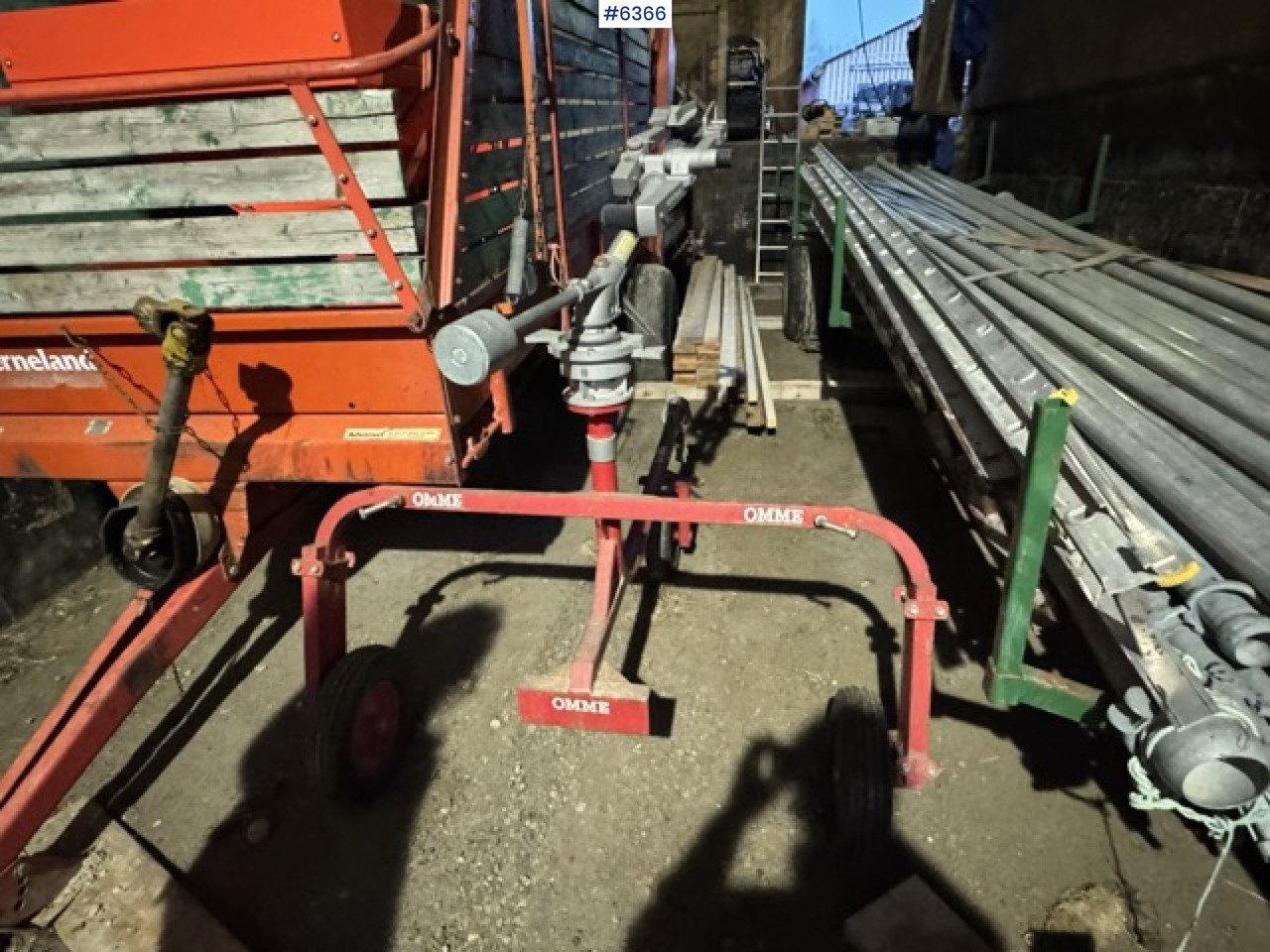 1990 Omme water tanker with Rovatti pump, cannon and pipes - Распрскувач: слика 4 1990 Omme water tanker with Rovatti pump, cannon and pipes - Распрскувач: слика 4