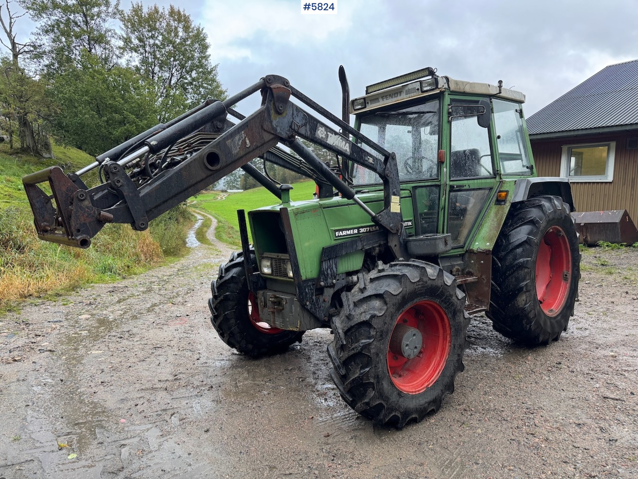 1991 Fendt Farmer 307 LSA w/ front loader. - Трактор: слика 2 1991 Fendt Farmer 307 LSA w/ front loader. - Трактор: слика 2