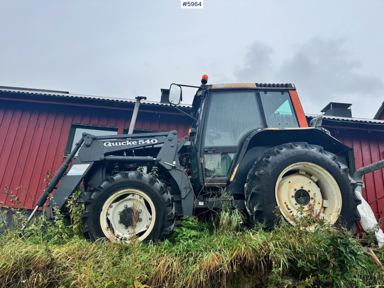 1991 Valmet 6100 Turbo with front loader and bucket - Трактор: слика 1 1991 Valmet 6100 Turbo with front loader and bucket - Трактор: слика 1