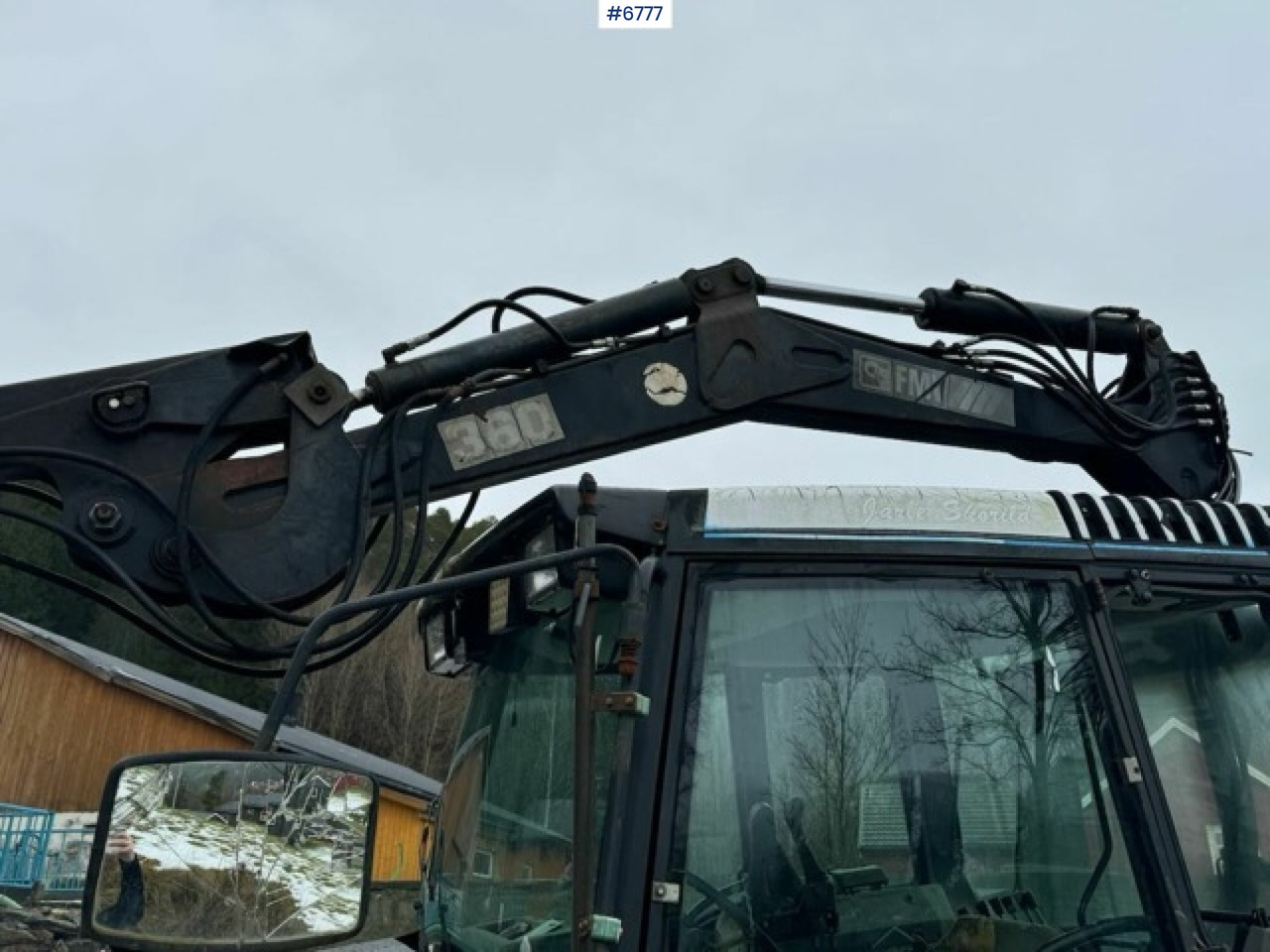 Трактор 1993 Valmet 8100 with Hiab FMV crane and log trailer: слика 10 Трактор 1993 Valmet 8100 with Hiab FMV crane and log trailer: слика 10