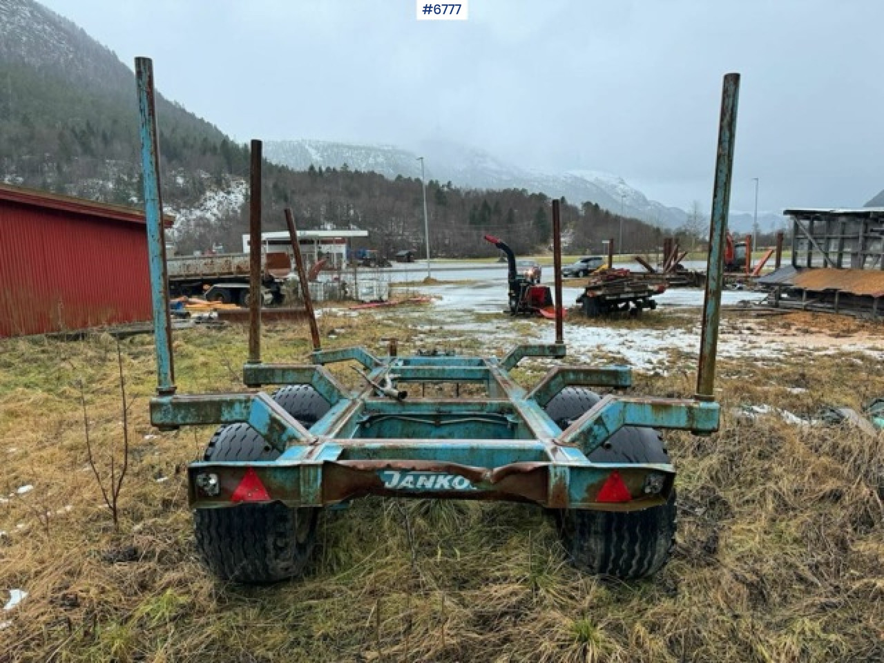 Трактор 1993 Valmet 8100 with Hiab FMV crane and log trailer: слика 16 Трактор 1993 Valmet 8100 with Hiab FMV crane and log trailer: слика 16