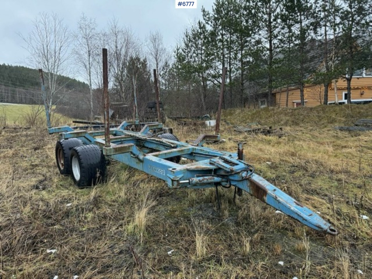 Трактор 1993 Valmet 8100 with Hiab FMV crane and log trailer: слика 14 Трактор 1993 Valmet 8100 with Hiab FMV crane and log trailer: слика 14