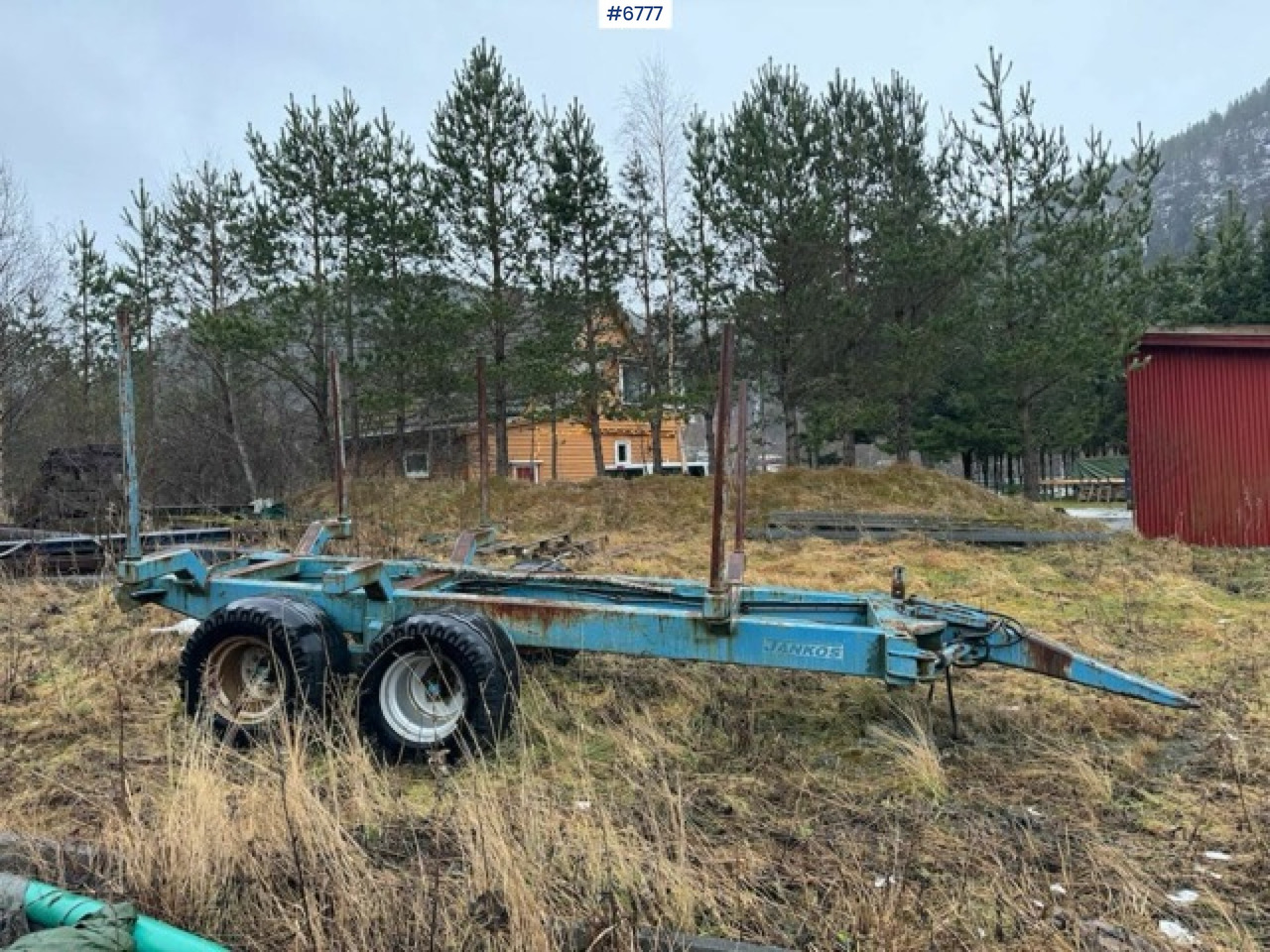 Трактор 1993 Valmet 8100 with Hiab FMV crane and log trailer: слика 15 Трактор 1993 Valmet 8100 with Hiab FMV crane and log trailer: слика 15
