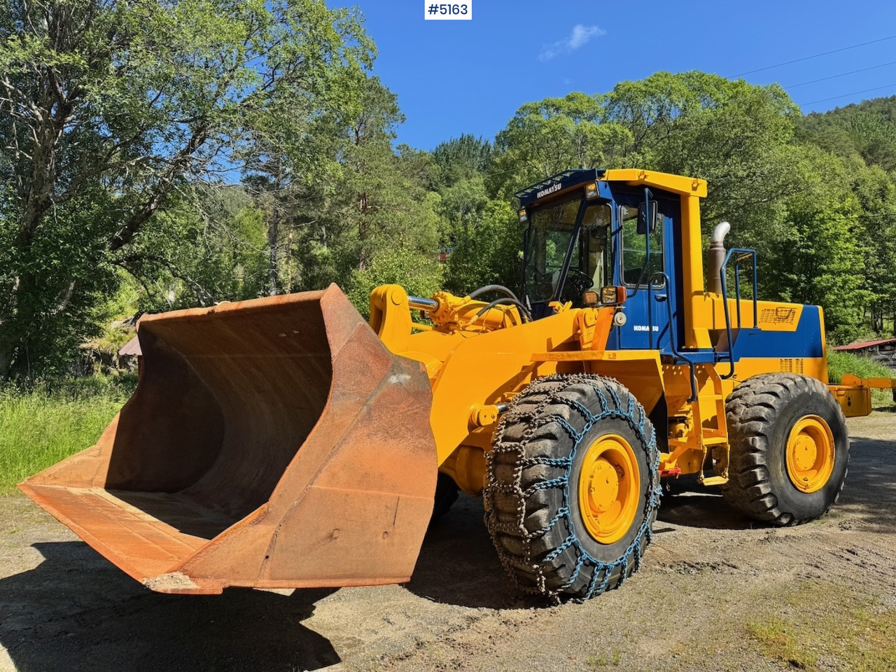 1994 Komatsu WA420-1 Wheel Loader w/ Bucket. 7200 hours! - Натоварувач на тркала: слика 1 1994 Komatsu WA420-1 Wheel Loader w/ Bucket. 7200 hours! - Натоварувач на тркала: слика 1