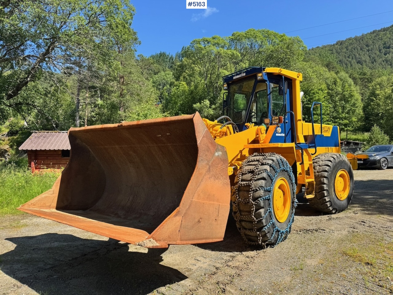 1994 Komatsu WA420-1 Wheel Loader w/ Bucket. 7200 hours! - Натоварувач на тркала: слика 2 1994 Komatsu WA420-1 Wheel Loader w/ Bucket. 7200 hours! - Натоварувач на тркала: слика 2