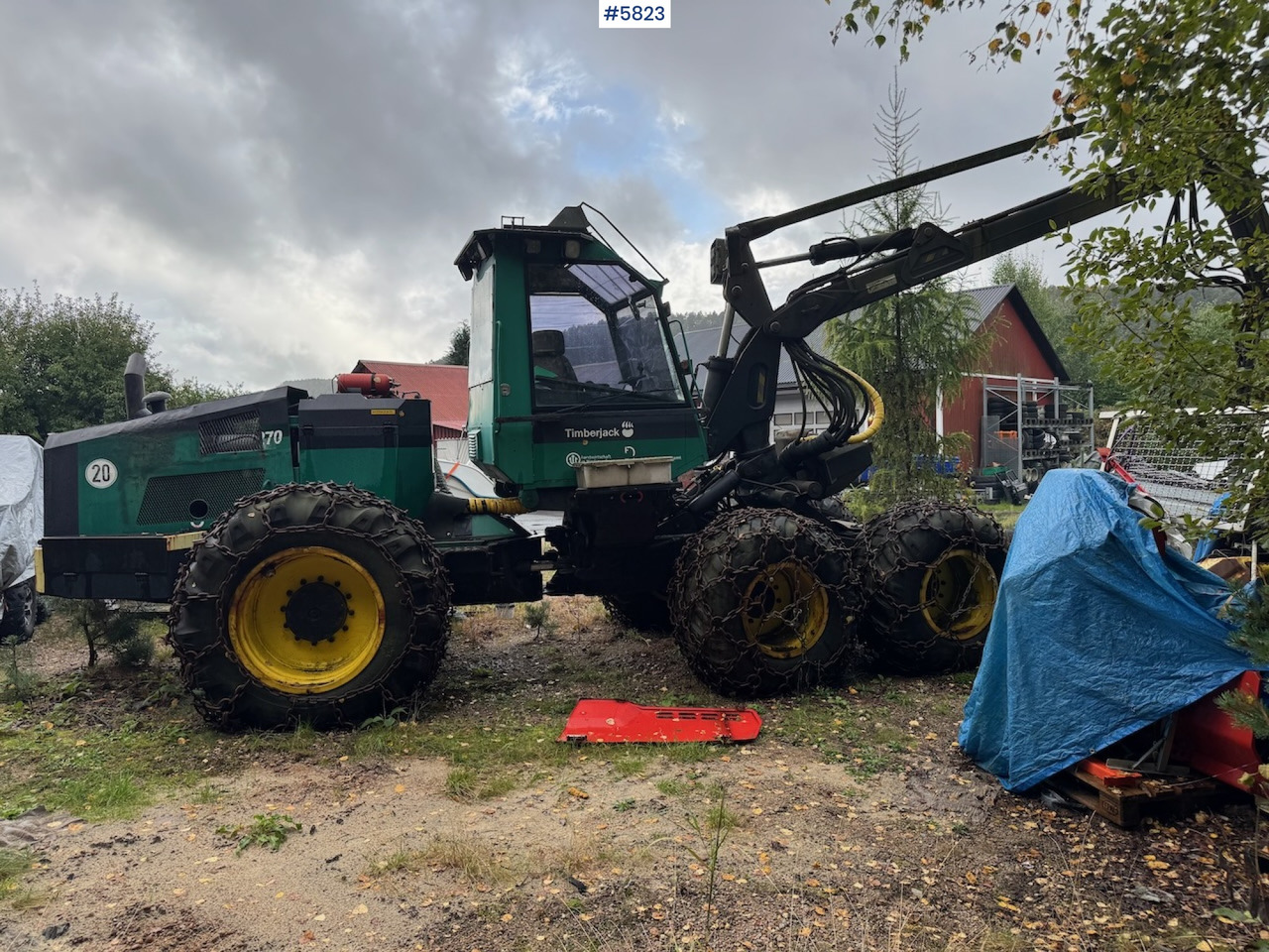 1994 Timberjack 1270 - Шумски жнеач: слика 1 1994 Timberjack 1270 - Шумски жнеач: слика 1