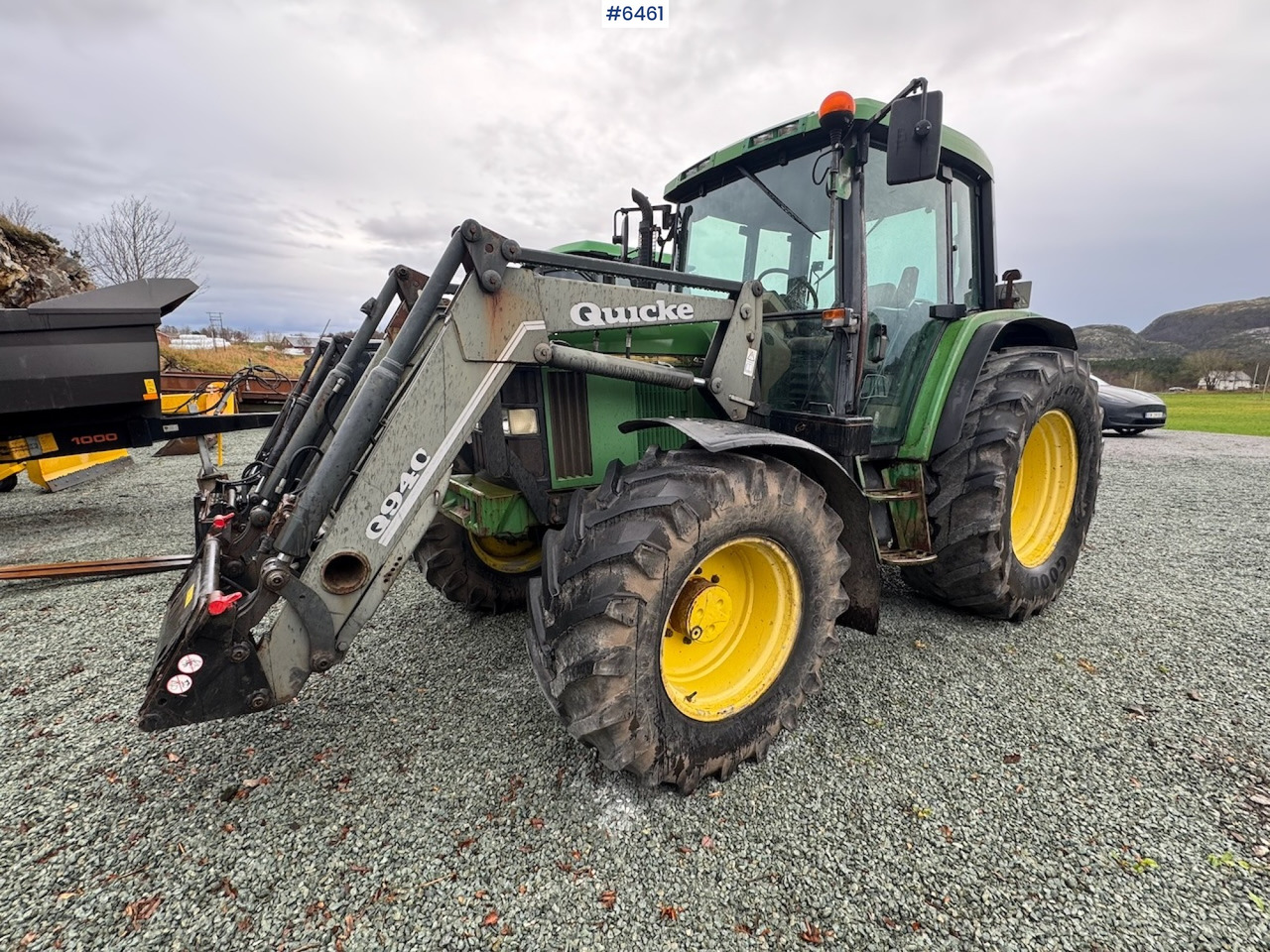 1995 John Deere 6400 w/ Quicke 960 loader. WATCH THE VIDEO! - Трактор: слика 1 1995 John Deere 6400 w/ Quicke 960 loader. WATCH THE VIDEO! - Трактор: слика 1