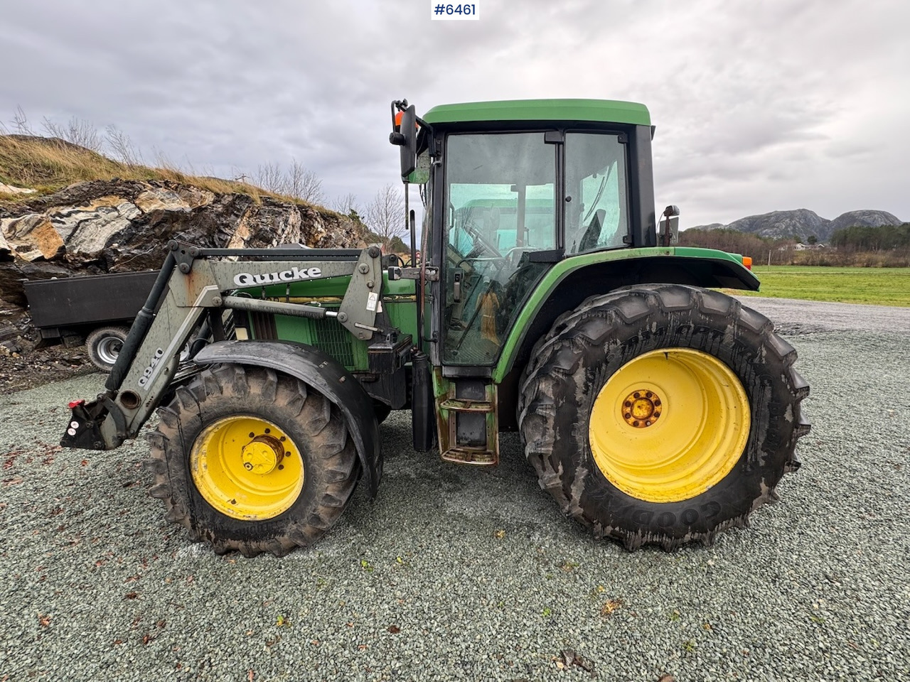 1995 John Deere 6400 w/ Quicke 960 loader. WATCH THE VIDEO! - Трактор: слика 2 1995 John Deere 6400 w/ Quicke 960 loader. WATCH THE VIDEO! - Трактор: слика 2