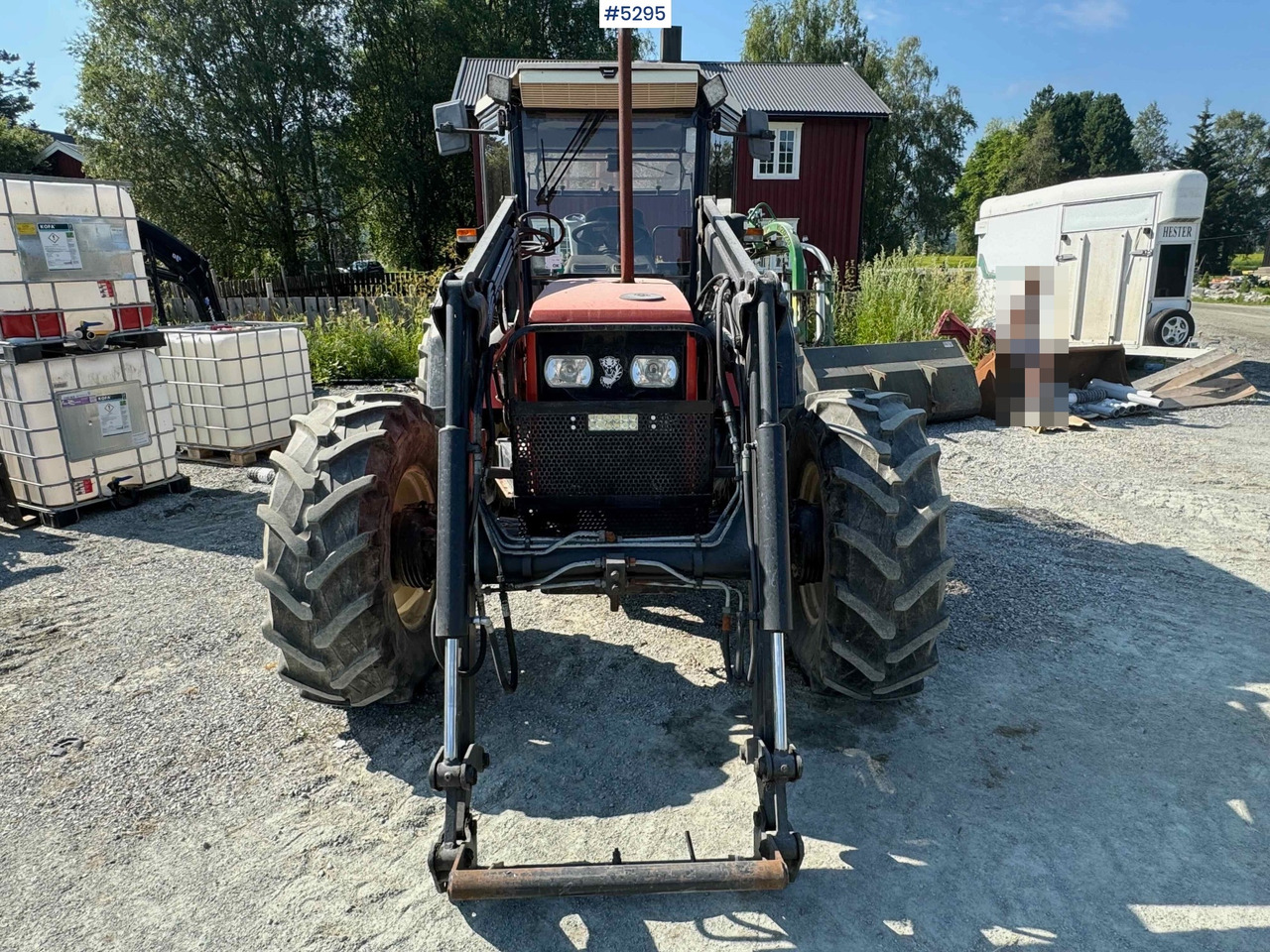 1995 SAME Antares tractor w/ front loader. WATCH VIDEO! - Трактор: слика 2 1995 SAME Antares tractor w/ front loader. WATCH VIDEO! - Трактор: слика 2