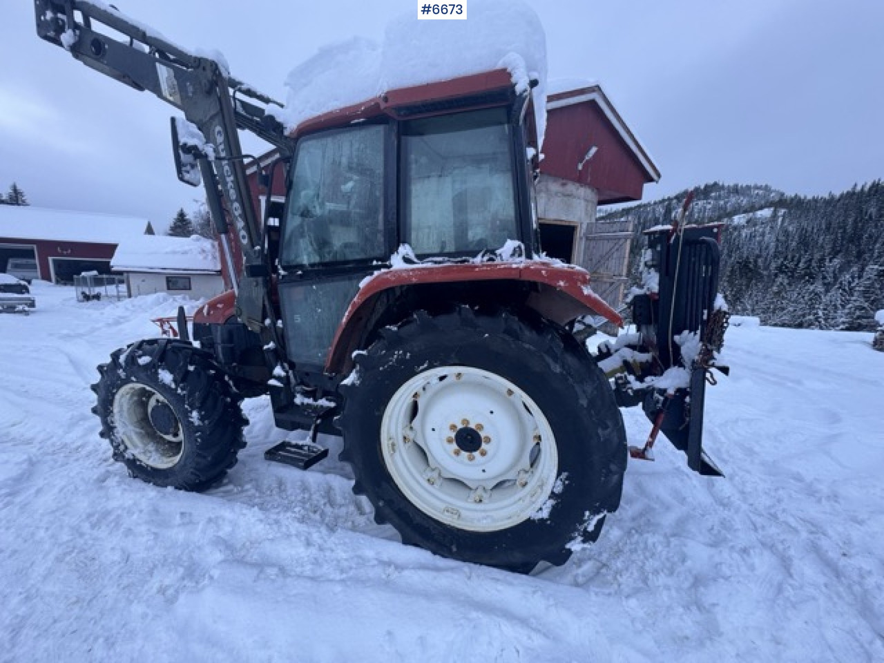 1996 New Holland L75 with front loader and 3rd function - Трактор: слика 5 1996 New Holland L75 with front loader and 3rd function - Трактор: слика 5