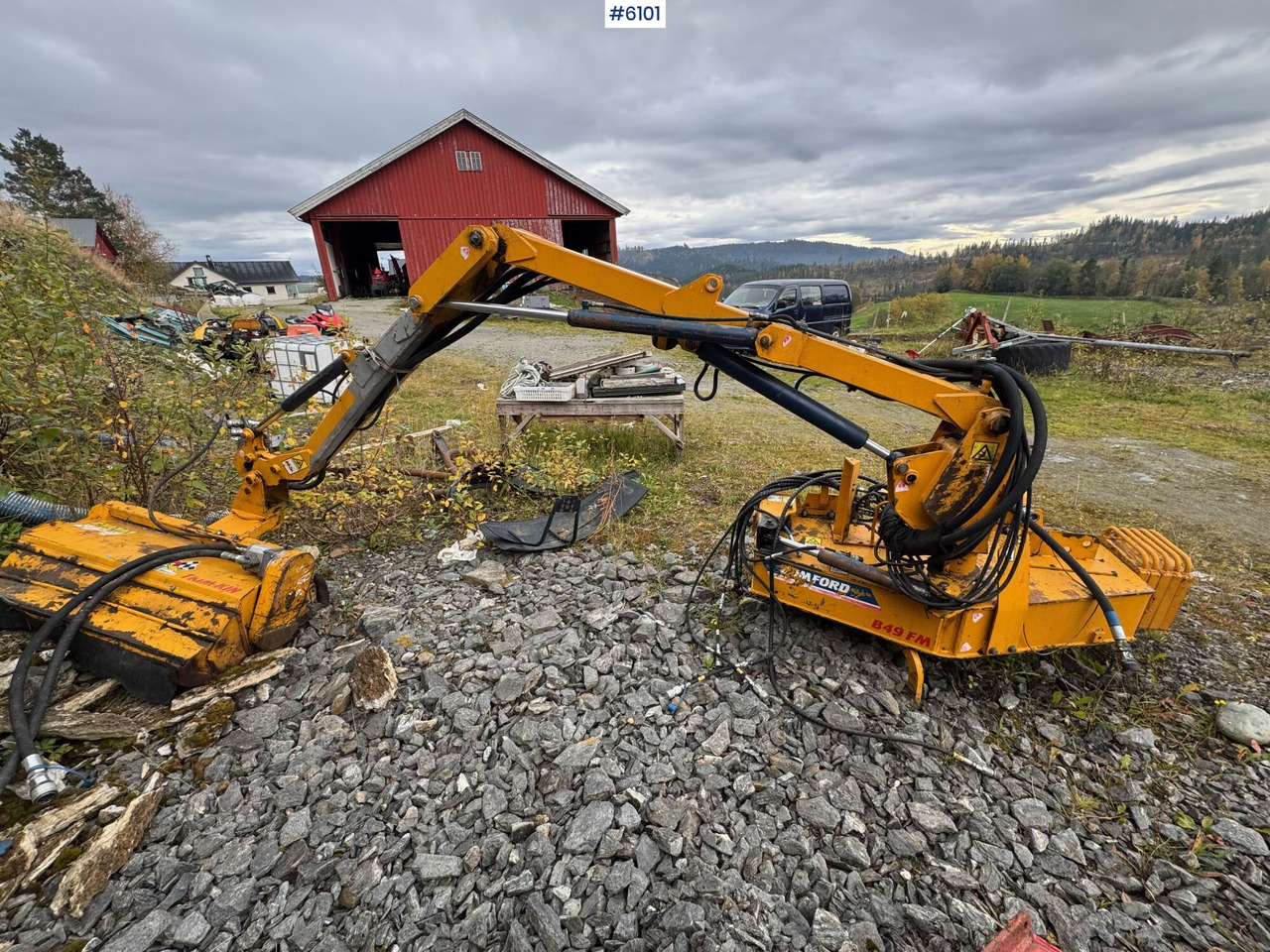 1997 Bomford Turner B49 FM - Опрема за обработка на почва: слика 1 1997 Bomford Turner B49 FM - Опрема за обработка на почва: слика 1