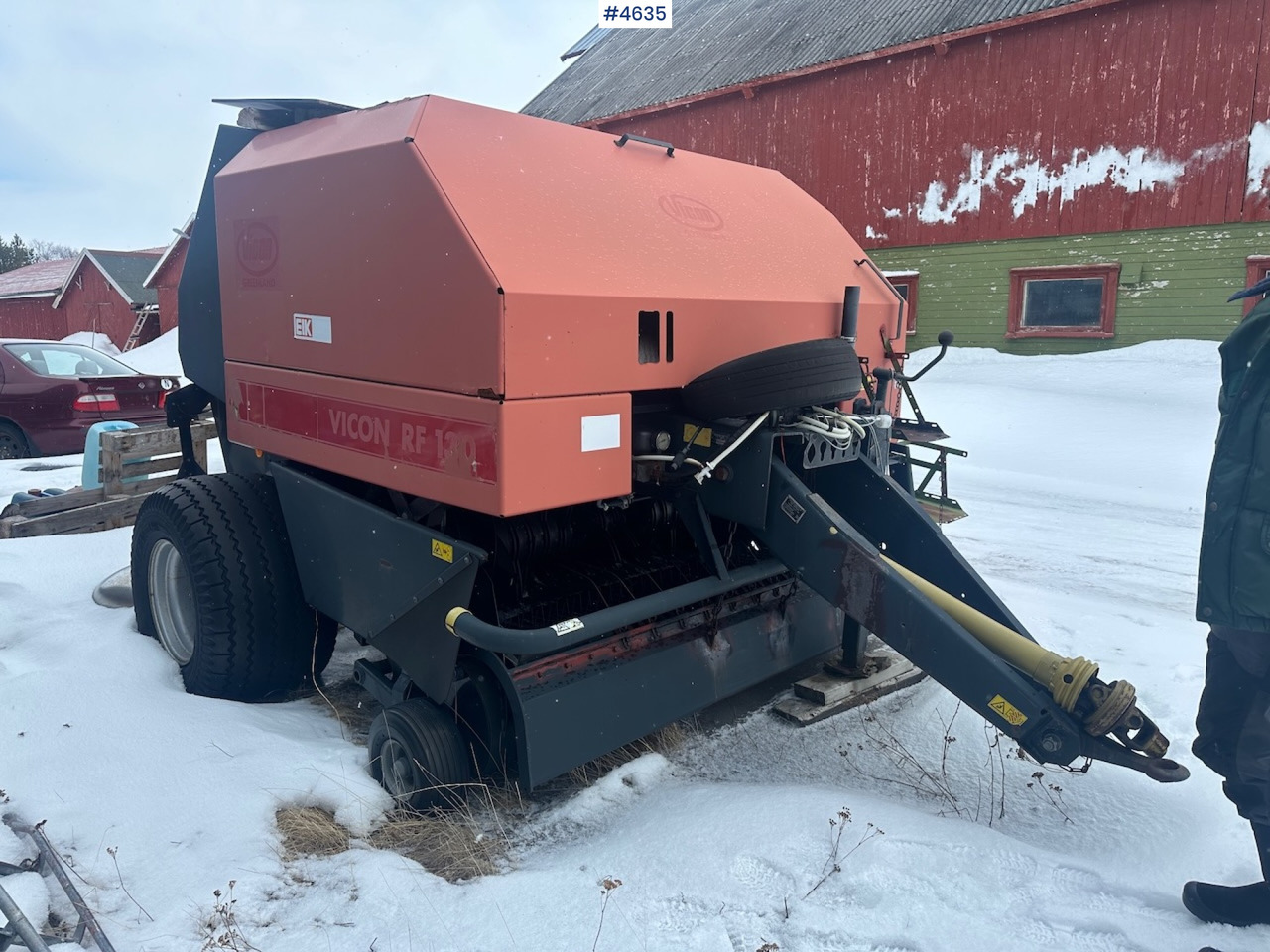 1998 Vicon RF 130 Round baler. - Превртувачка опрема: слика 5 1998 Vicon RF 130 Round baler. - Превртувачка опрема: слика 5