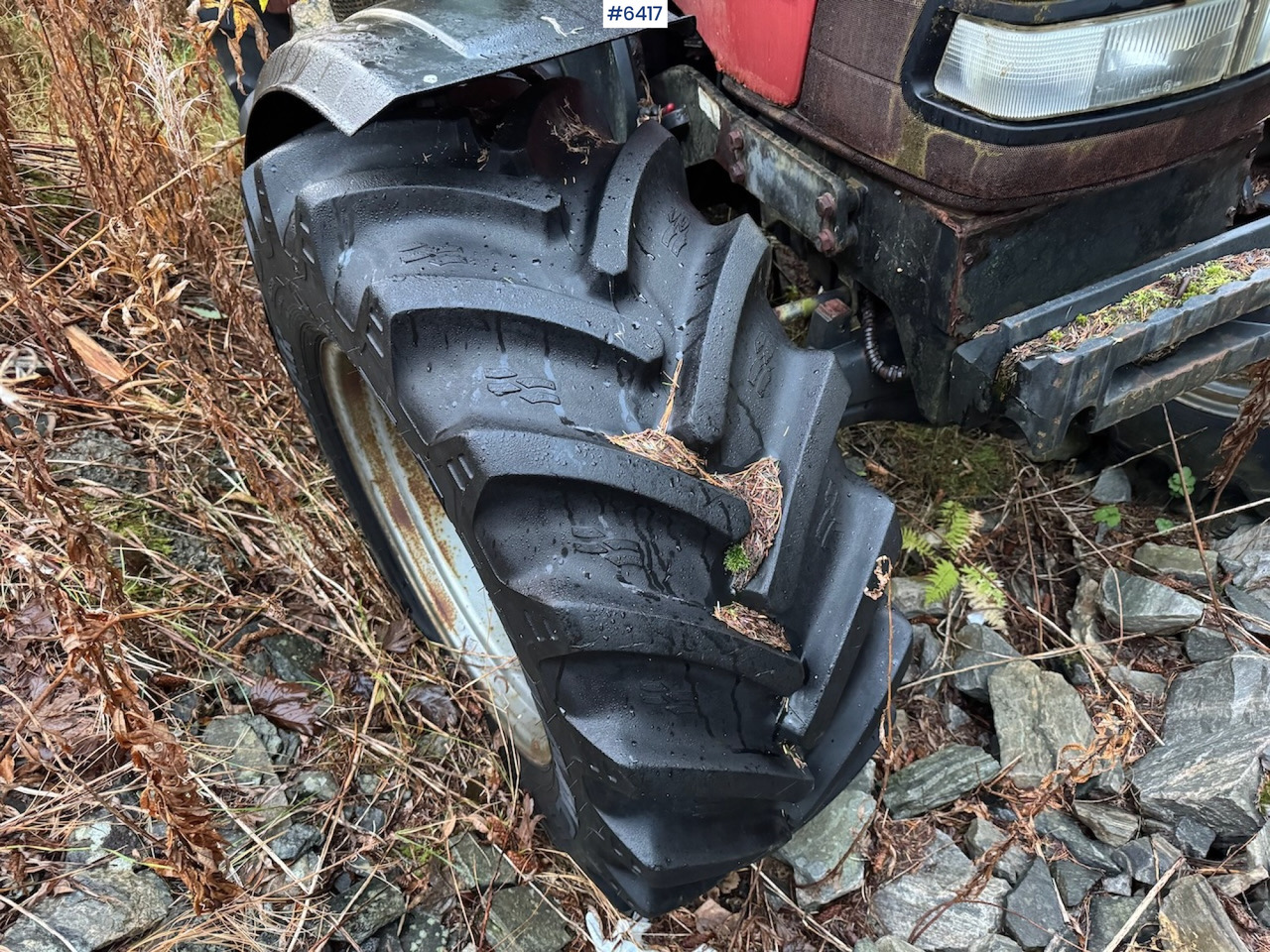 1999 Case IH Maxxum MX 100C w/ front loader, bucket and blade. Repair object. - Трактор: слика 4 1999 Case IH Maxxum MX 100C w/ front loader, bucket and blade. Repair object. - Трактор: слика 4