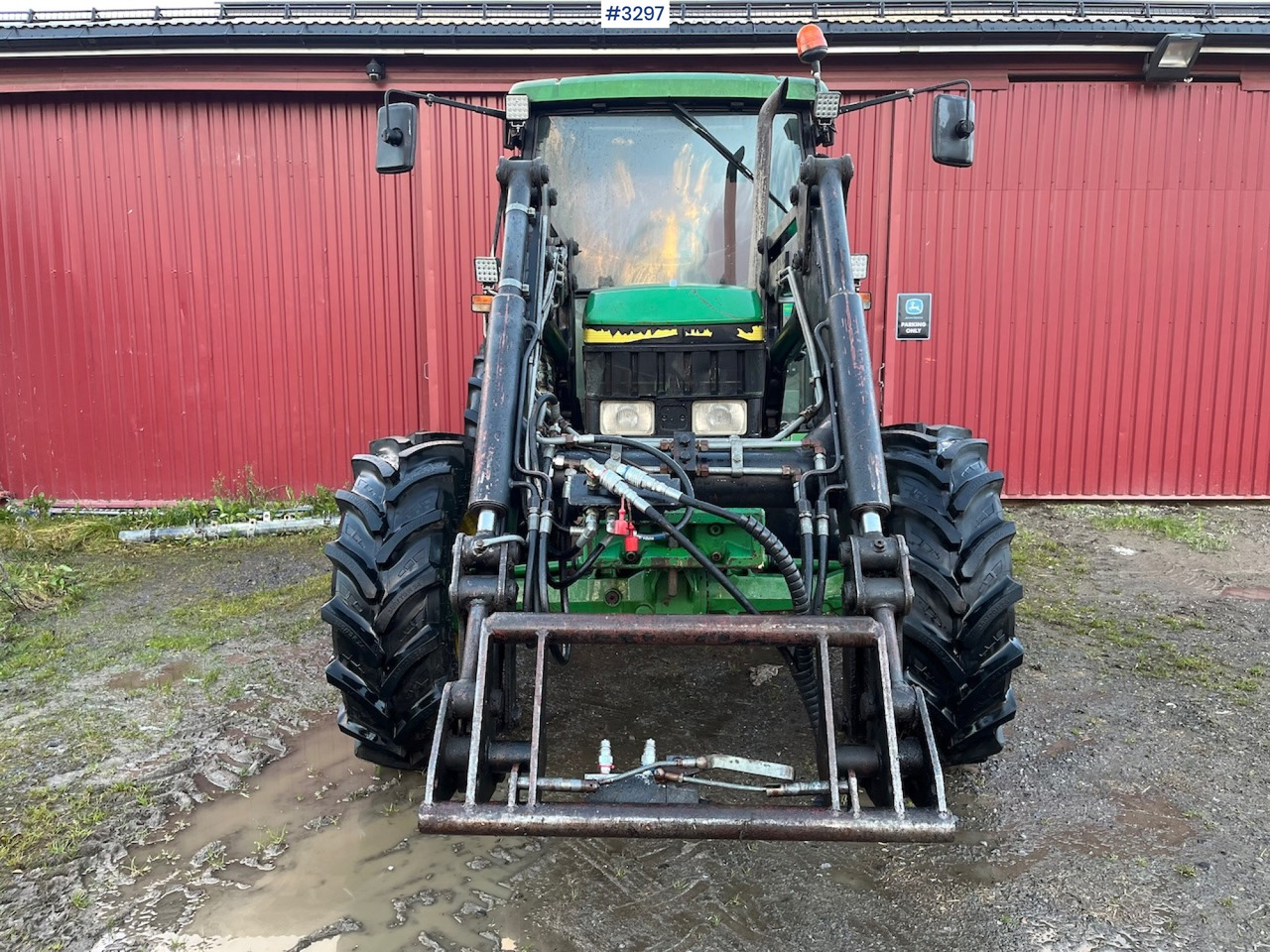 1999 John Deere 6210 SE with Front Loader - Трактор: слика 3 1999 John Deere 6210 SE with Front Loader - Трактор: слика 3