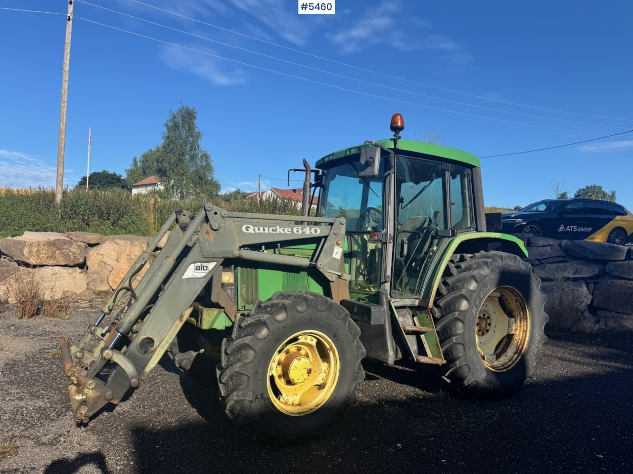 1999 John Deere 6310 w/ Front Loader. - Трактор: слика 2 1999 John Deere 6310 w/ Front Loader. - Трактор: слика 2