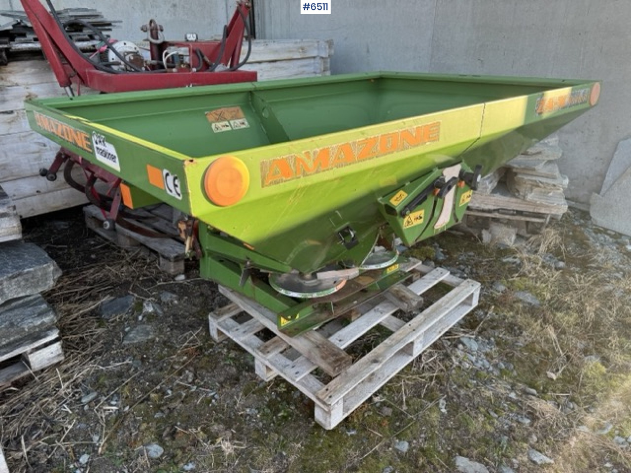 2000 Amazone ZA-X Perfect Fertilizer spreader - Распрскувач на вештачко ѓубриво: слика 1 2000 Amazone ZA-X Perfect Fertilizer spreader - Распрскувач на вештачко ѓубриво: слика 1