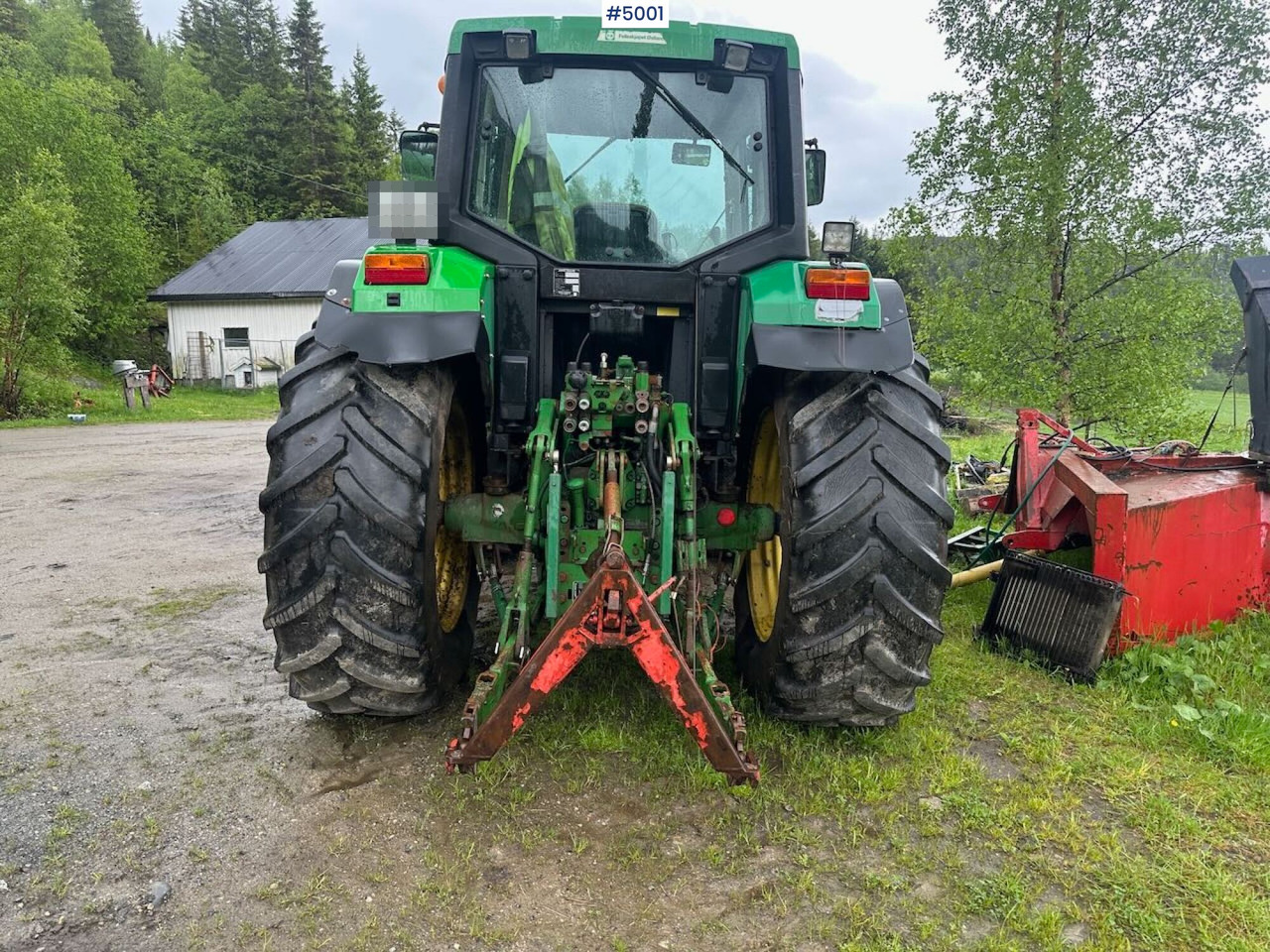 2000 John Deere 6610 4x4 tractor w/ front loader. - Трактор: слика 5 2000 John Deere 6610 4x4 tractor w/ front loader. - Трактор: слика 5