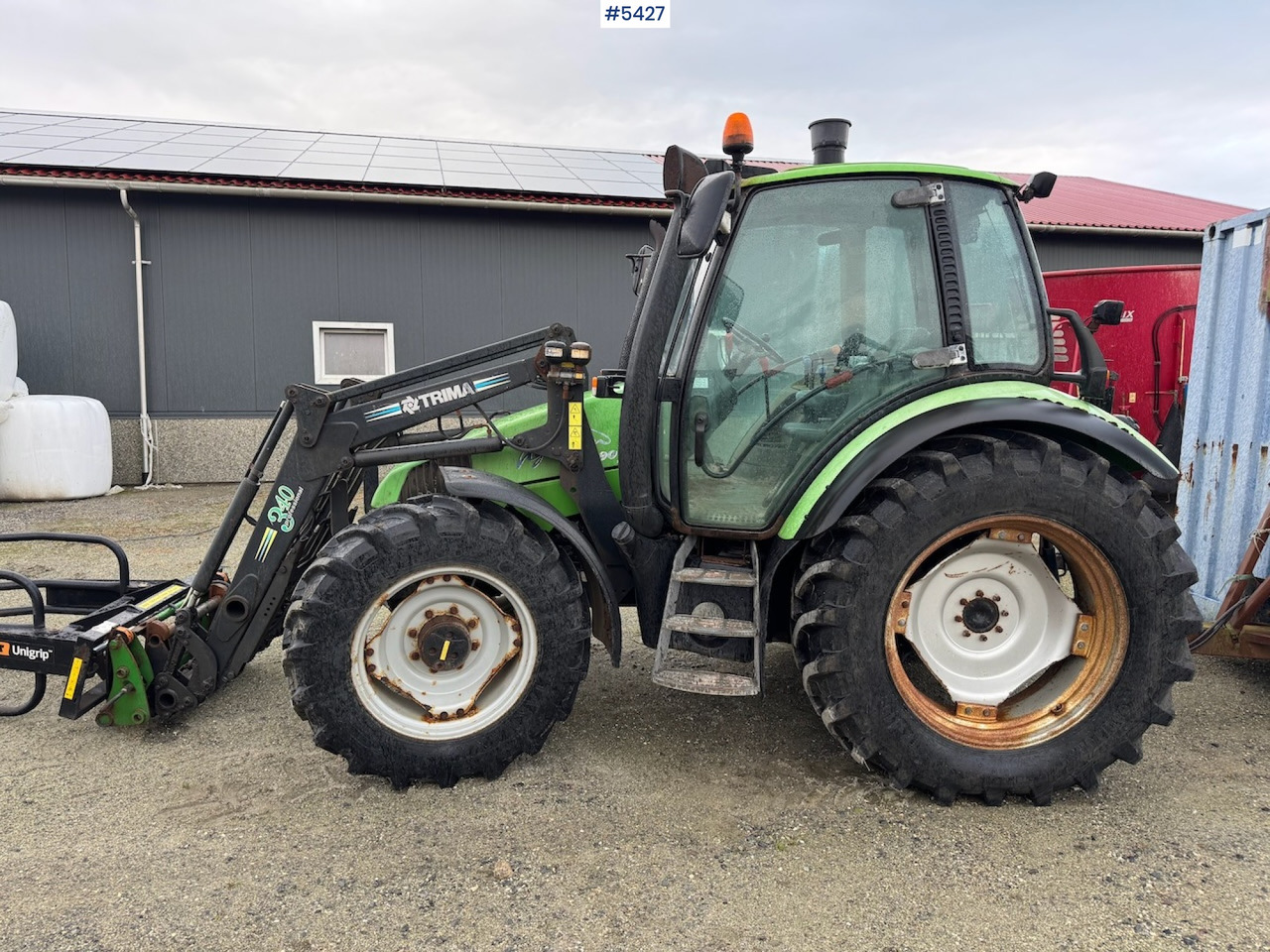 2001 Deutz Fahr Agrotron 90 w/front loader. - Трактор: слика 1 2001 Deutz Fahr Agrotron 90 w/front loader. - Трактор: слика 1