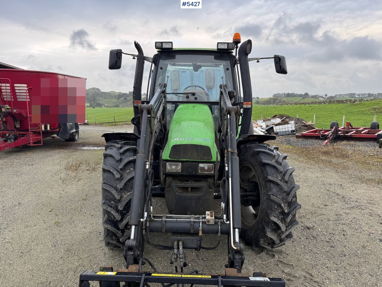 2001 Deutz Fahr Agrotron 90 w/front loader. - Трактор: слика 3 2001 Deutz Fahr Agrotron 90 w/front loader. - Трактор: слика 3