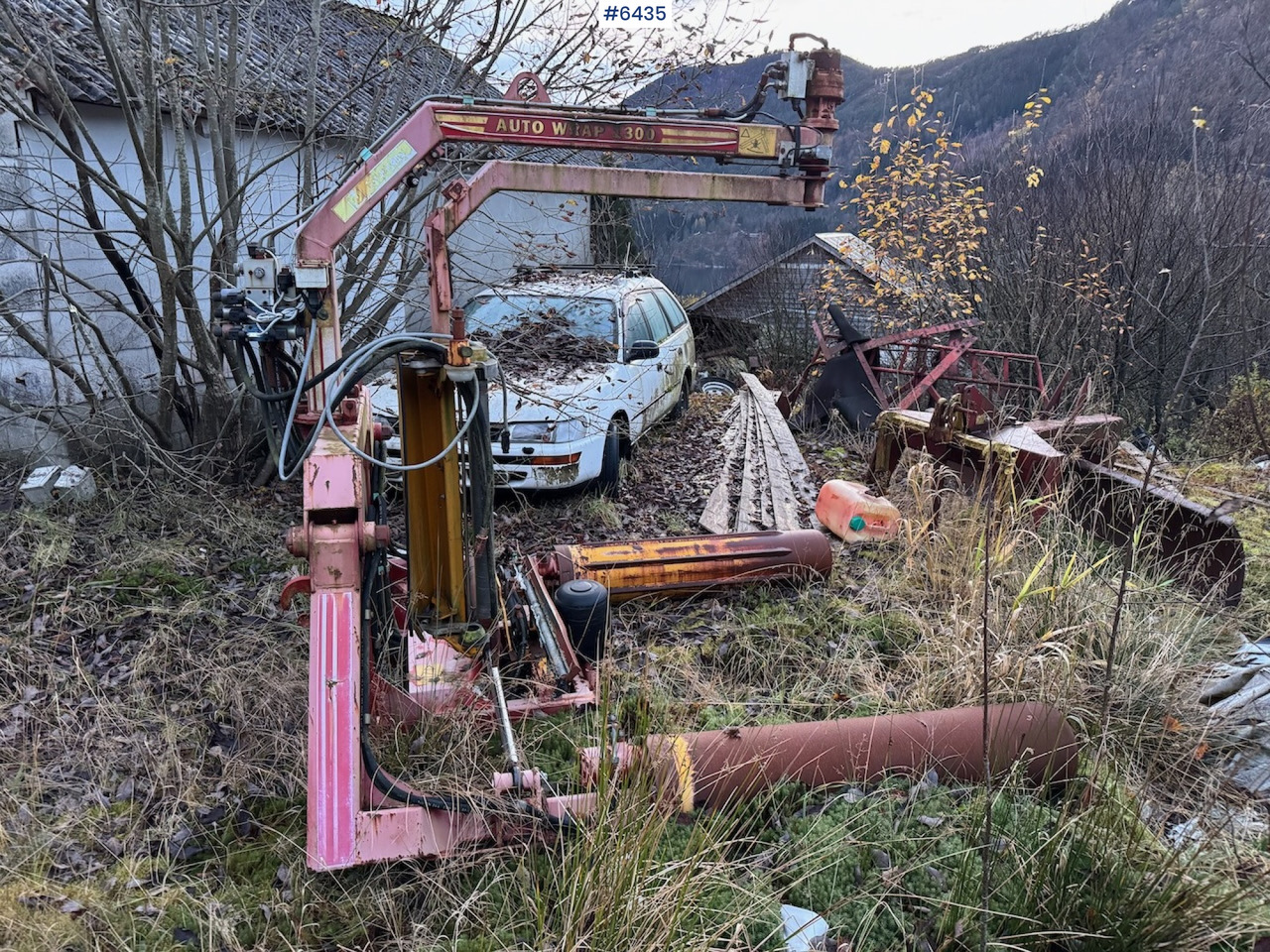 2001 Tellefsdal Auto Wrap 1300 Round bale wrapper. - Превртувачка опрема: слика 2 2001 Tellefsdal Auto Wrap 1300 Round bale wrapper. - Превртувачка опрема: слика 2