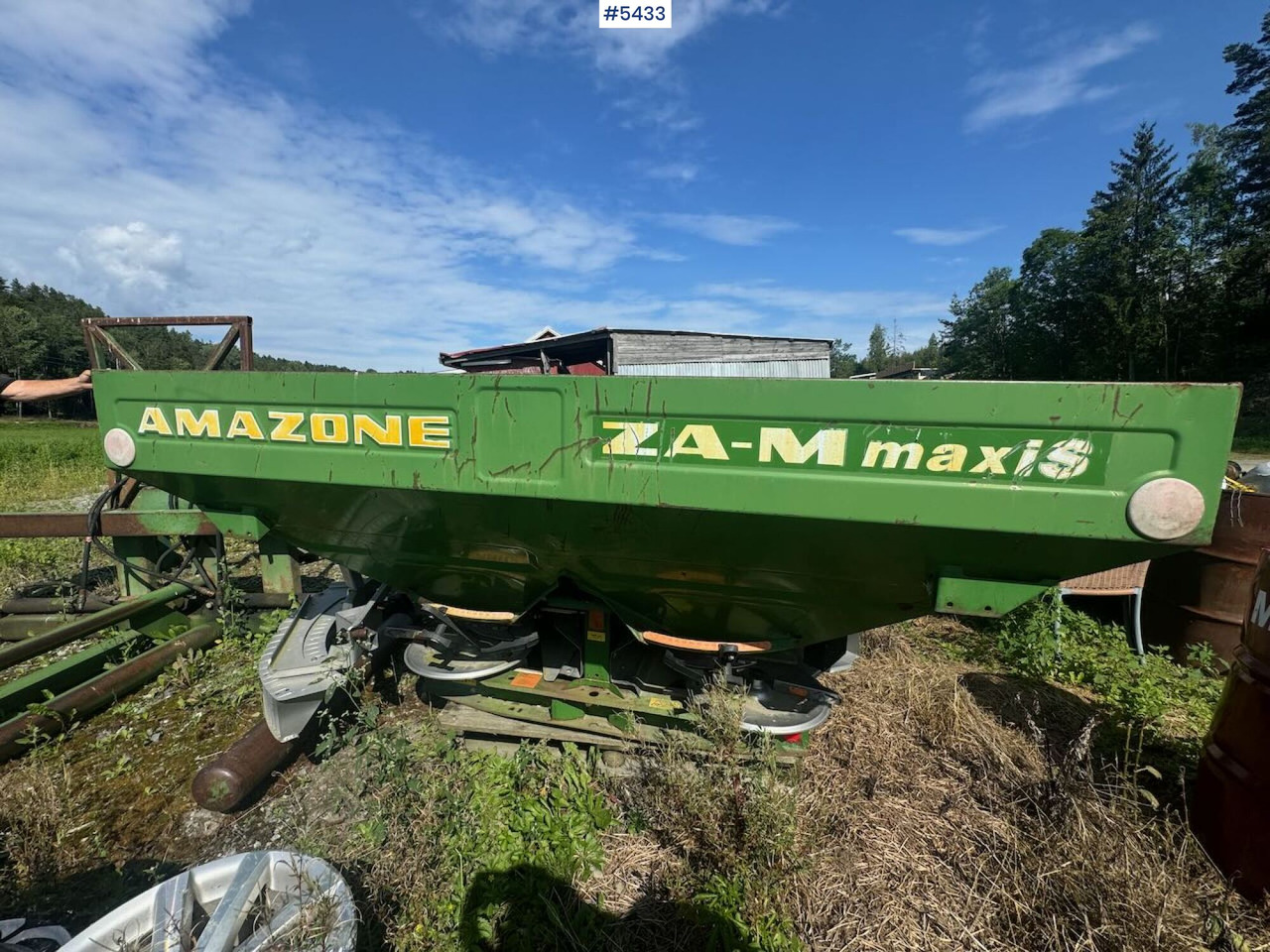 2003 Amazone ZA-M 1500 - Распрскувач на вештачко ѓубриво: слика 5 2003 Amazone ZA-M 1500 - Распрскувач на вештачко ѓубриво: слика 5