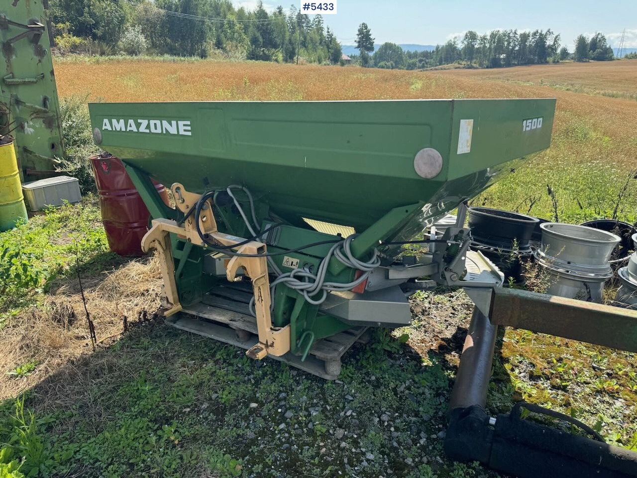 2003 Amazone ZA-M 1500 - Распрскувач на вештачко ѓубриво: слика 1 2003 Amazone ZA-M 1500 - Распрскувач на вештачко ѓубриво: слика 1
