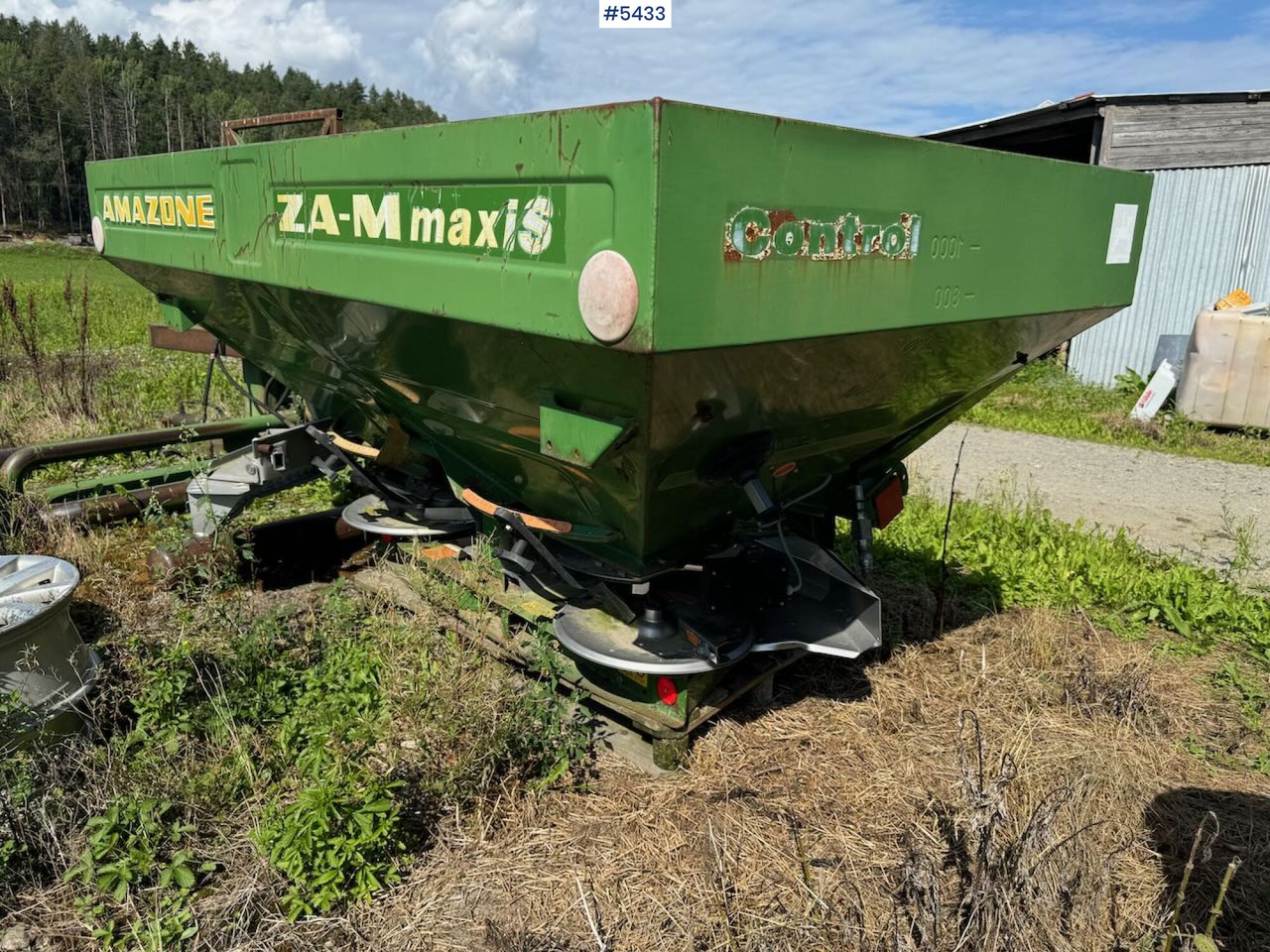 2003 Amazone ZA-M 1500 - Распрскувач на вештачко ѓубриво: слика 4 2003 Amazone ZA-M 1500 - Распрскувач на вештачко ѓубриво: слика 4