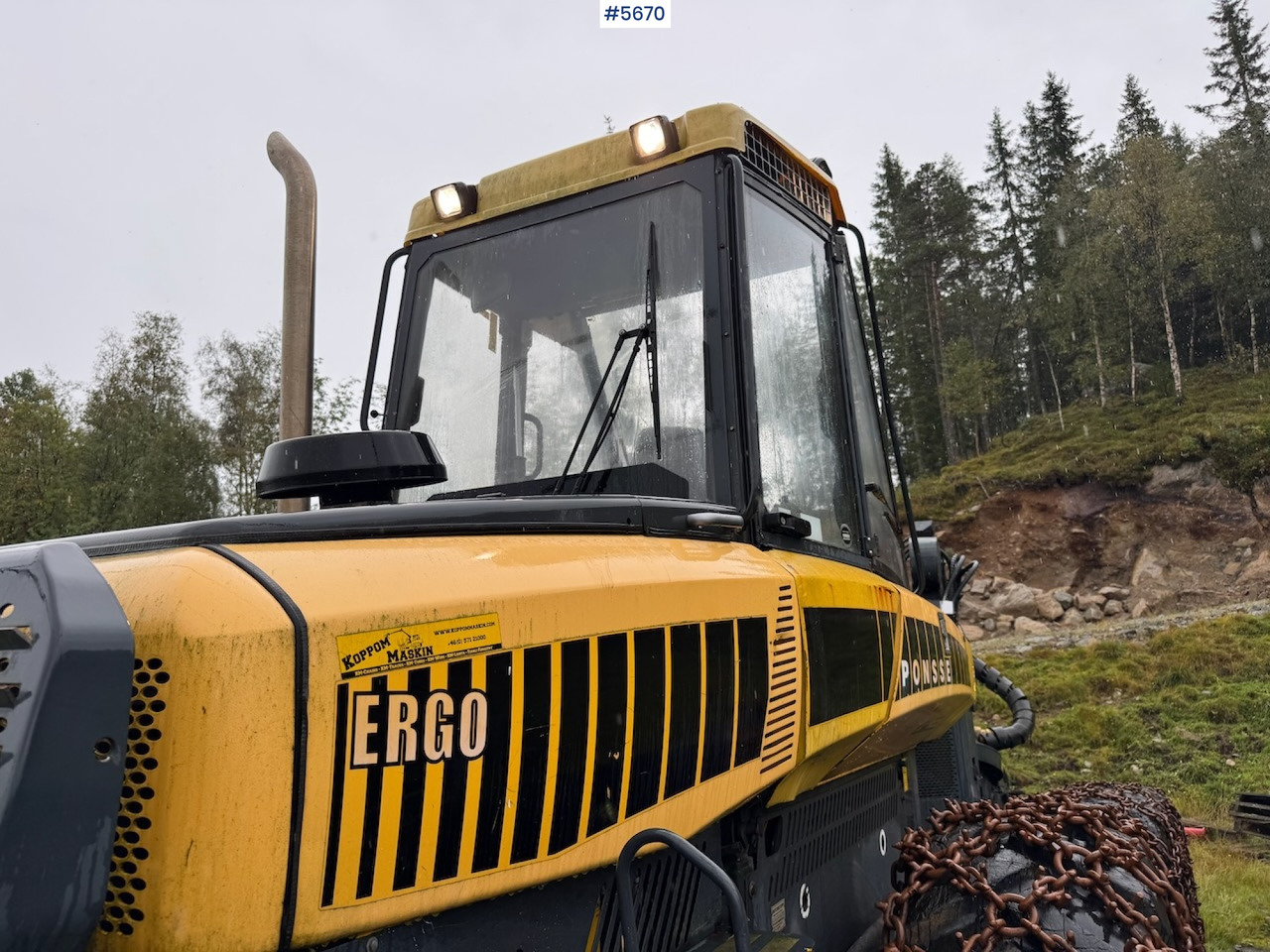 2004 Ponsse Ergo - Шумски жнеач: слика 5 2004 Ponsse Ergo - Шумски жнеач: слика 5