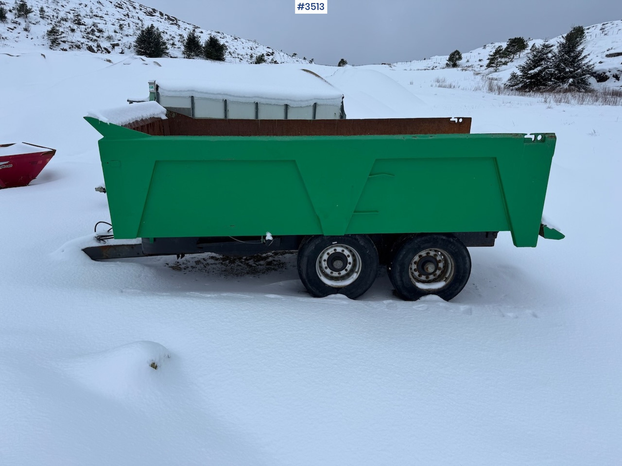2005 Foss Eik 5 150 dump trailer - Земјоделска приколка: слика 1 2005 Foss Eik 5 150 dump trailer - Земјоделска приколка: слика 1