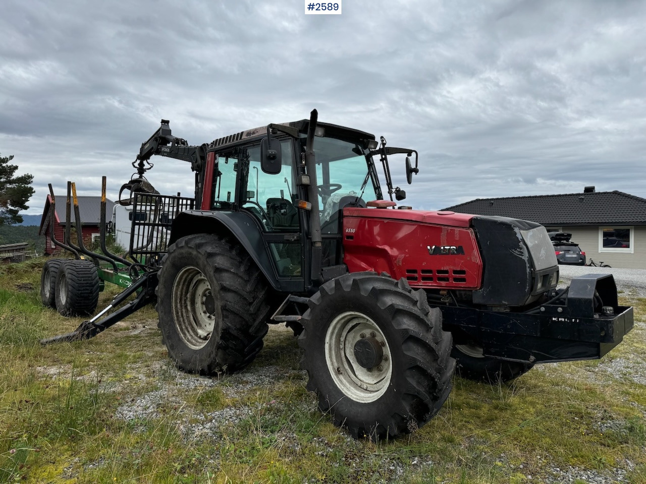 2005 Valtra 6550 Turbo with Kronos 120H 4WD B - Трактор: слика 4 2005 Valtra 6550 Turbo with Kronos 120H 4WD B - Трактор: слика 4