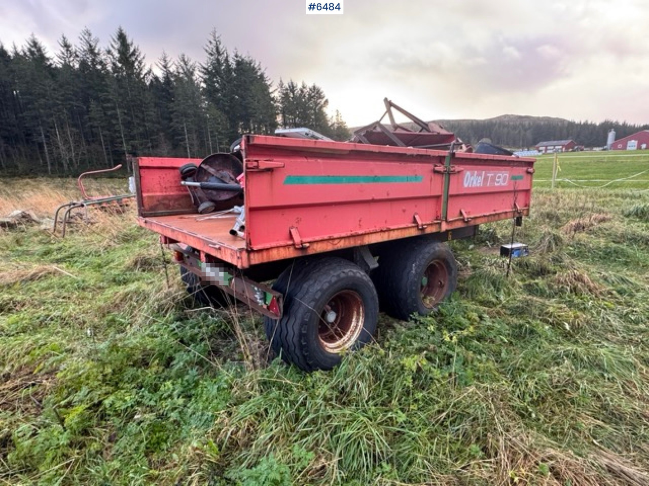 2006 Orkel T90 with high side extensions - Земјоделска приколка: слика 5 2006 Orkel T90 with high side extensions - Земјоделска приколка: слика 5