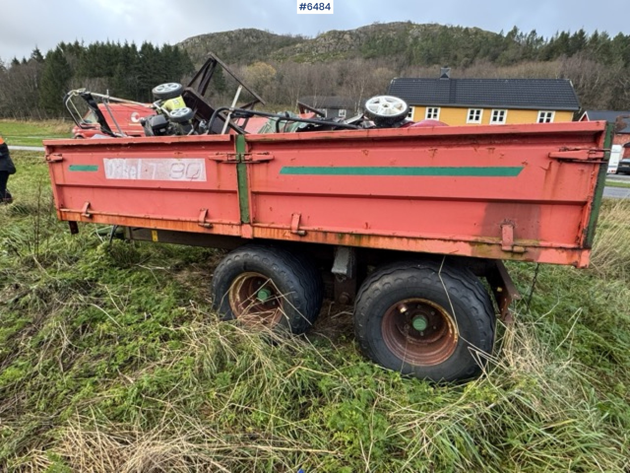 2006 Orkel T90 with high side extensions - Земјоделска приколка: слика 2 2006 Orkel T90 with high side extensions - Земјоделска приколка: слика 2