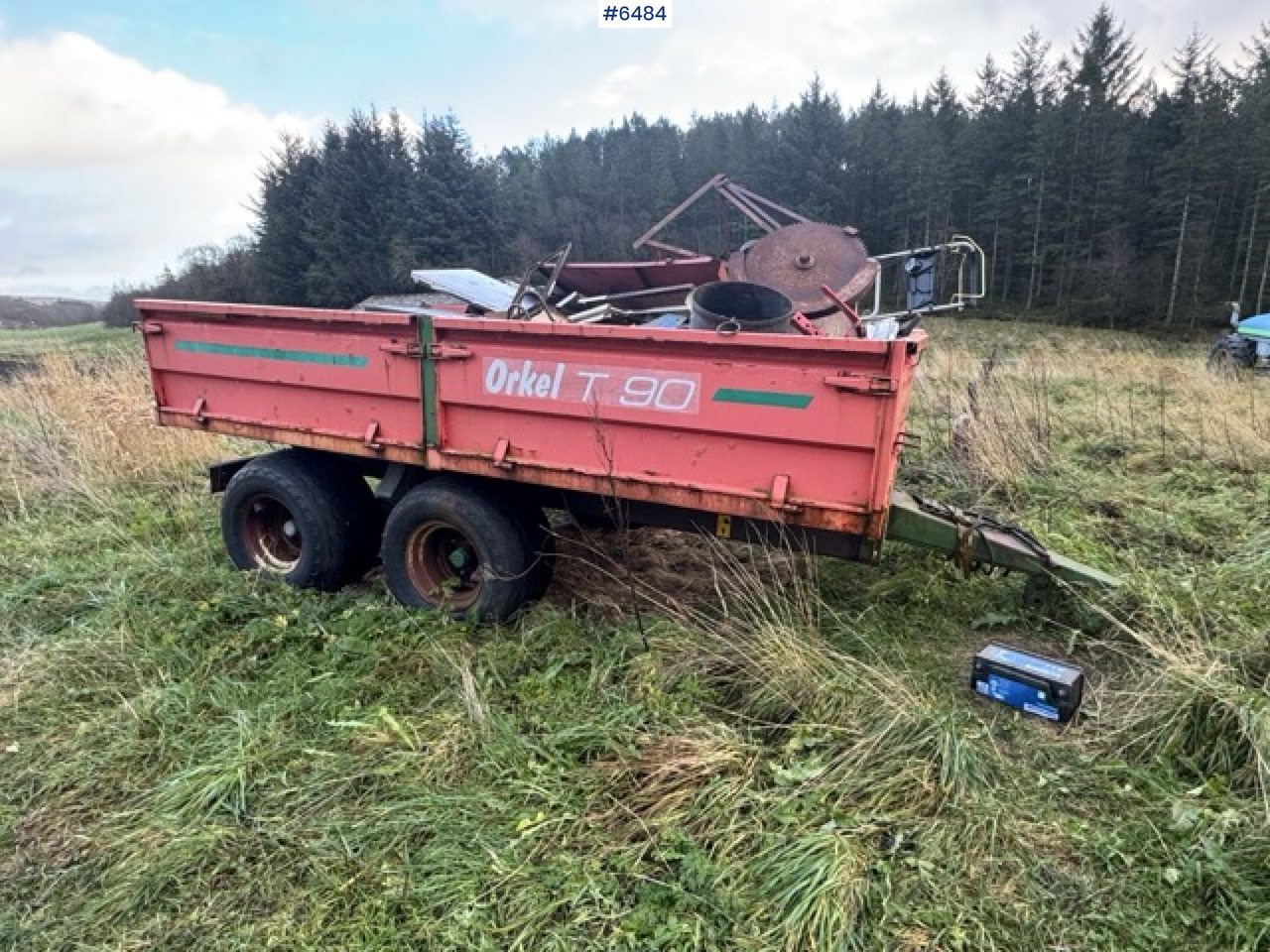 2006 Orkel T90 with high side extensions - Земјоделска приколка: слика 4 2006 Orkel T90 with high side extensions - Земјоделска приколка: слика 4