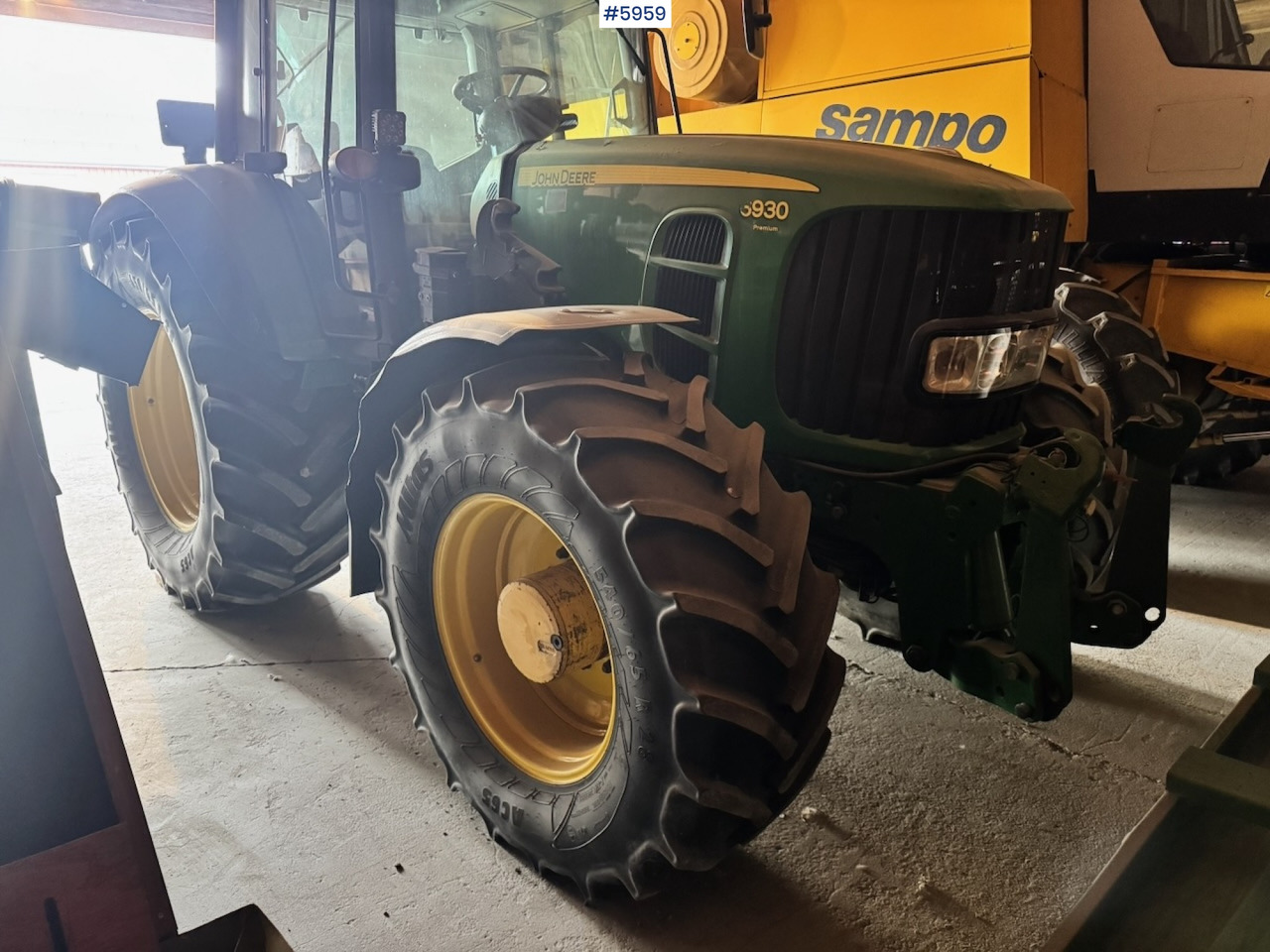 2007 John Deere 6930 w/ Front loader, hydraulics and Front PTO. Rep object. - Трактор: слика 5 2007 John Deere 6930 w/ Front loader, hydraulics and Front PTO. Rep object. - Трактор: слика 5