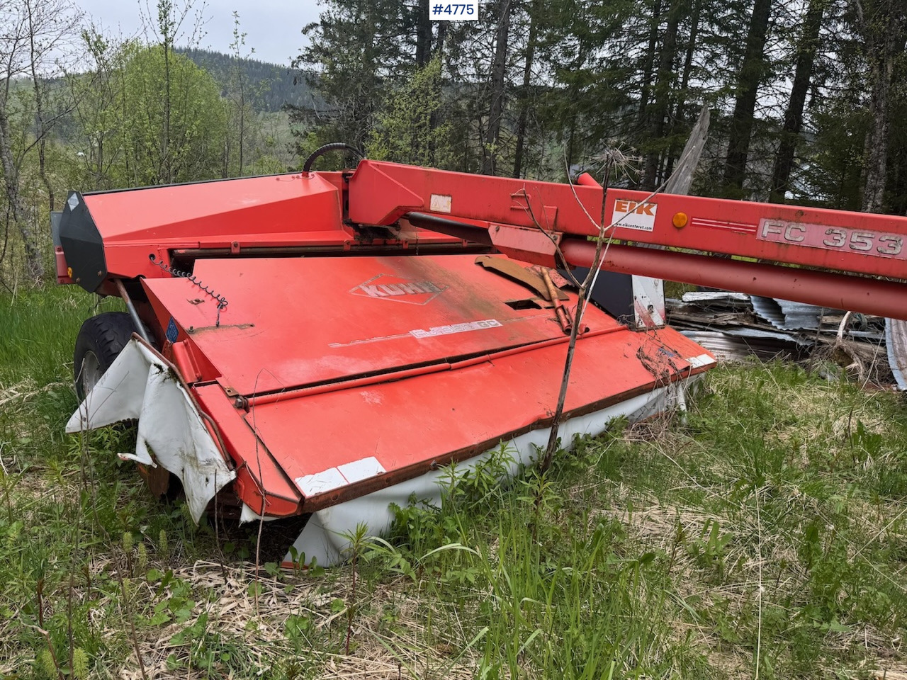 2007 Kuhn FC353GC mower - Превртувачка опрема: слика 5 2007 Kuhn FC353GC mower - Превртувачка опрема: слика 5