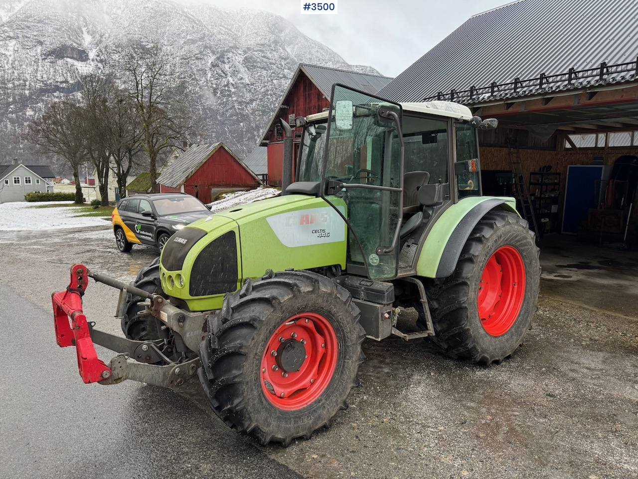 2008 Claas Celtis 446 mit Fronthydraulik - Трактор: слика 3 2008 Claas Celtis 446 mit Fronthydraulik - Трактор: слика 3