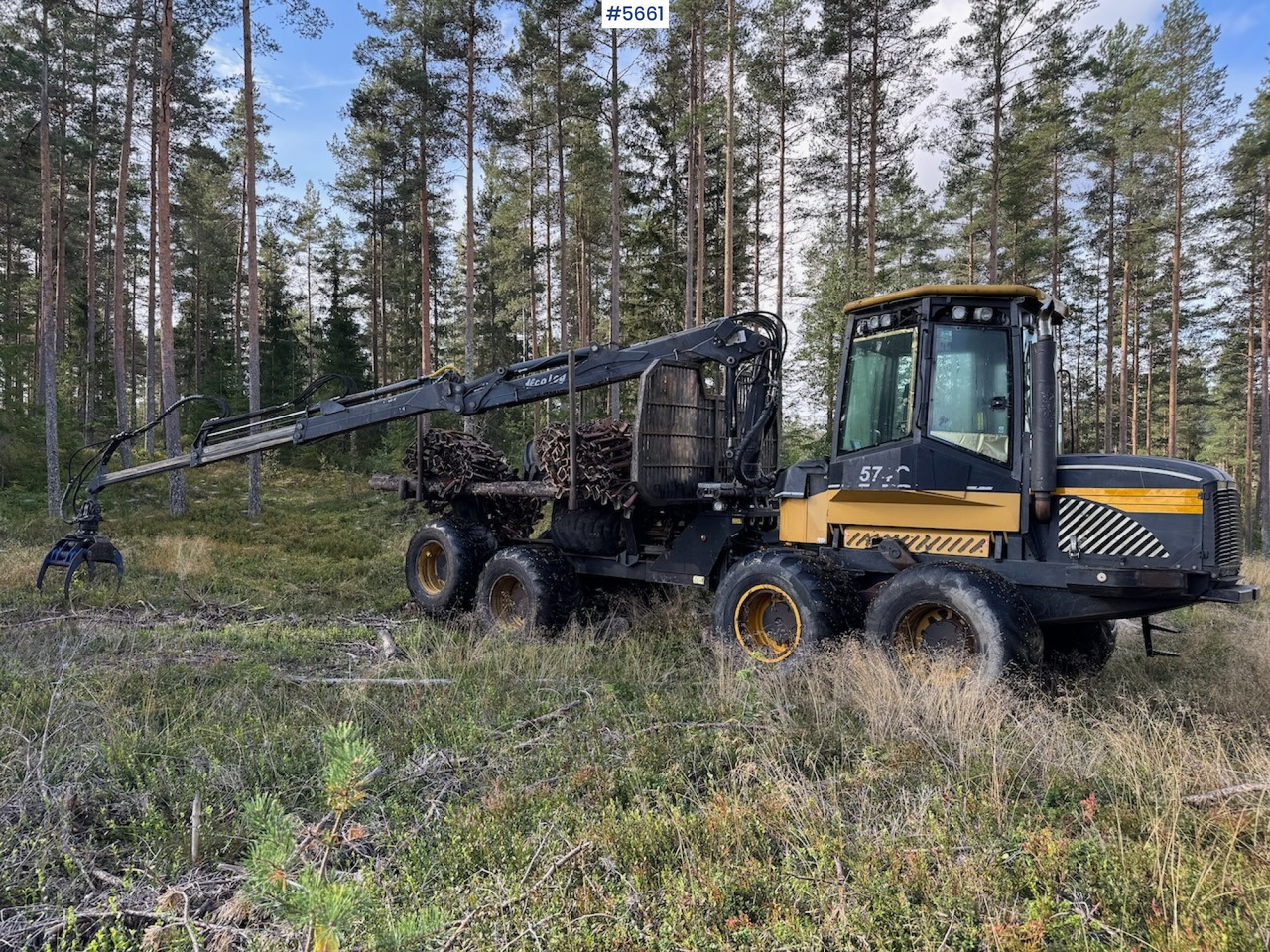 2009 Eco Log 574C - Пренесувач на стебла: слика 2 2009 Eco Log 574C - Пренесувач на стебла: слика 2